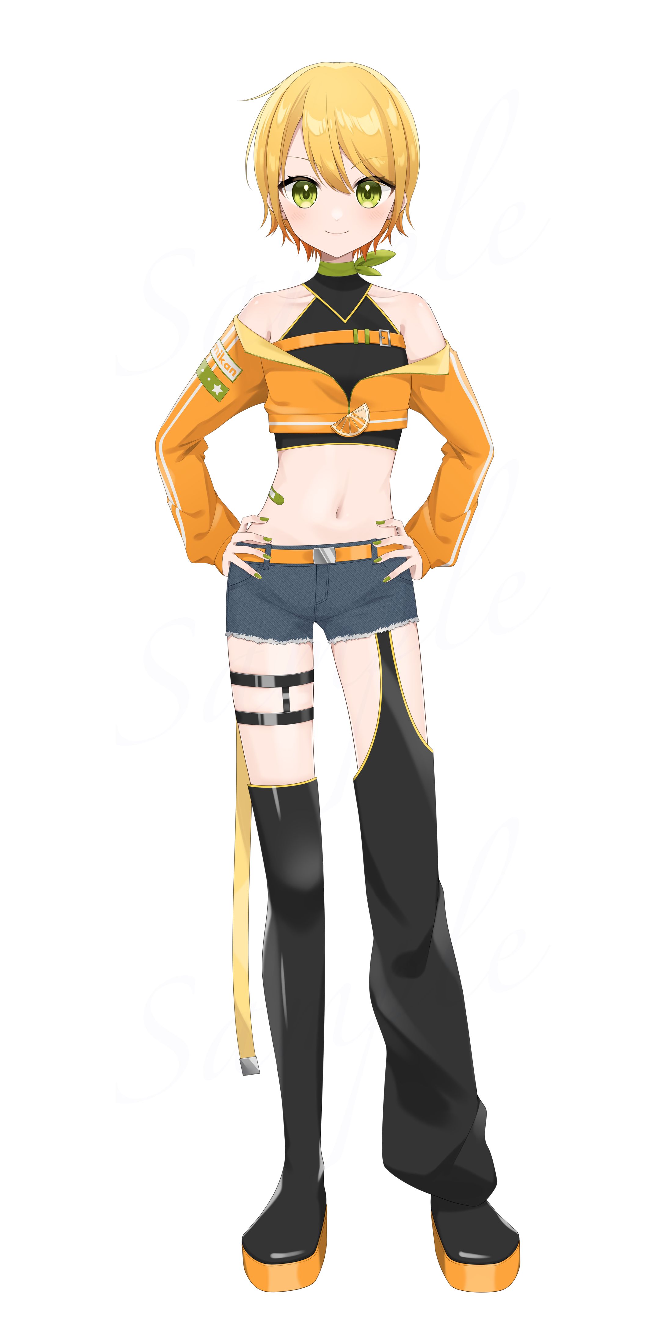 かさみかん様 キャラクターデザイン・立ち絵-1