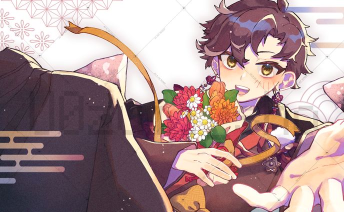 春華様　誕生日イラスト