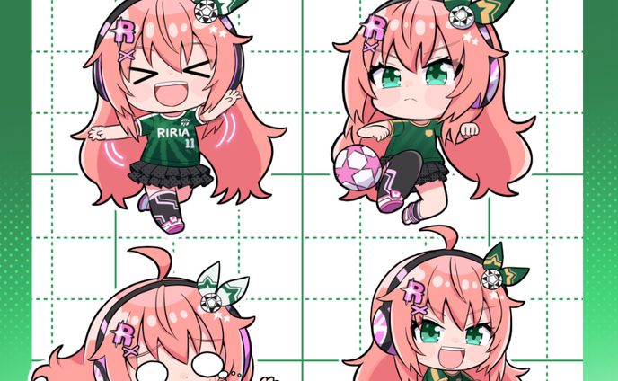 光りりあ様　デフォルメイラスト