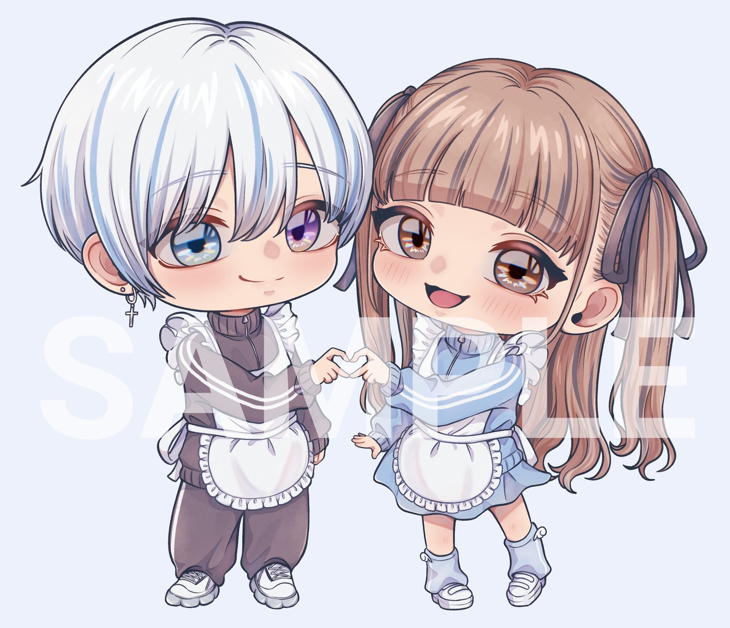 ペア画作成 ペア画 アイコン丨Picrew イラスト作って無料ダウンロードできる