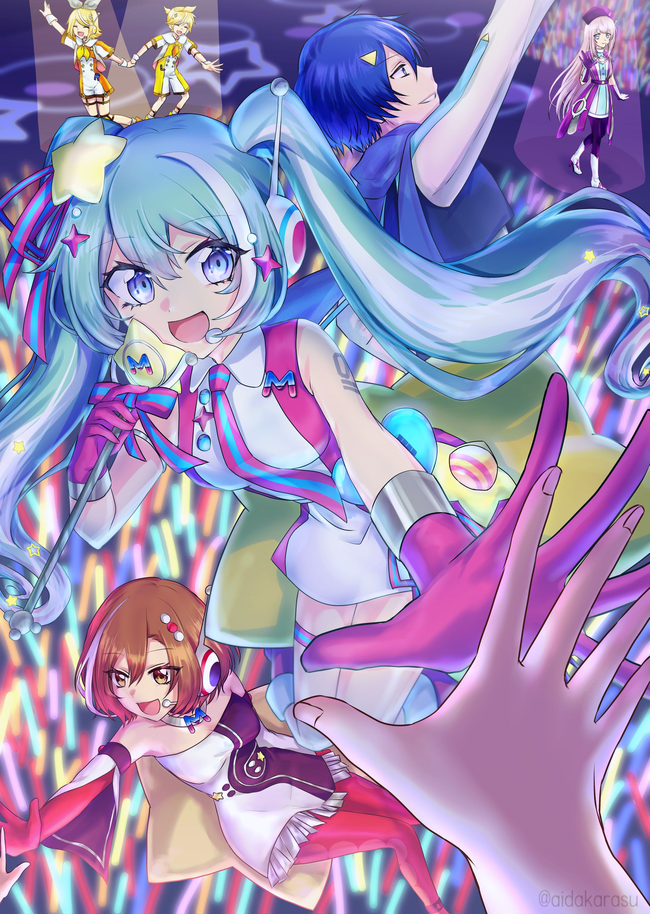 【FA】ボーカロイドイラスト-1