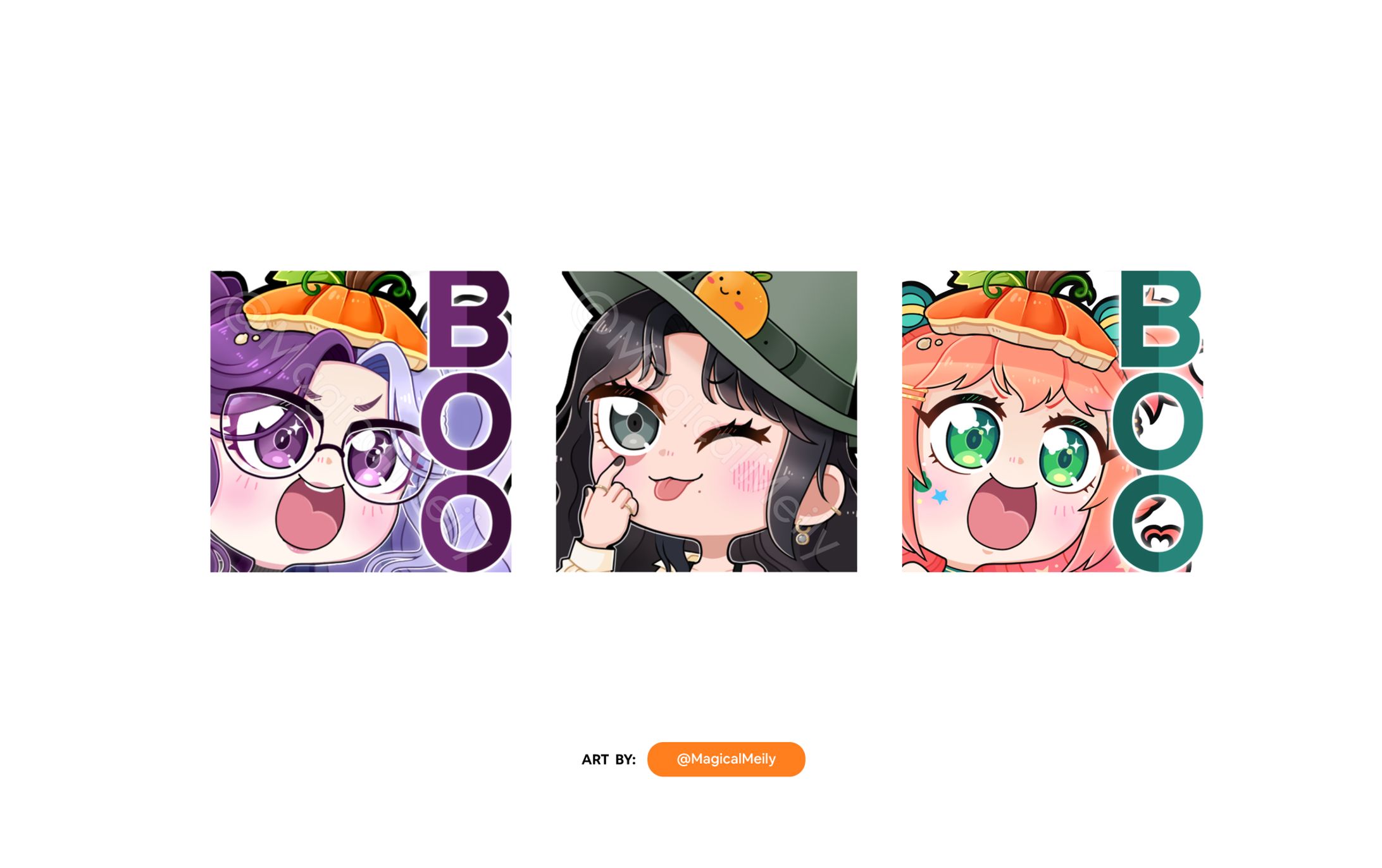 Halloween YCH Emotes-1