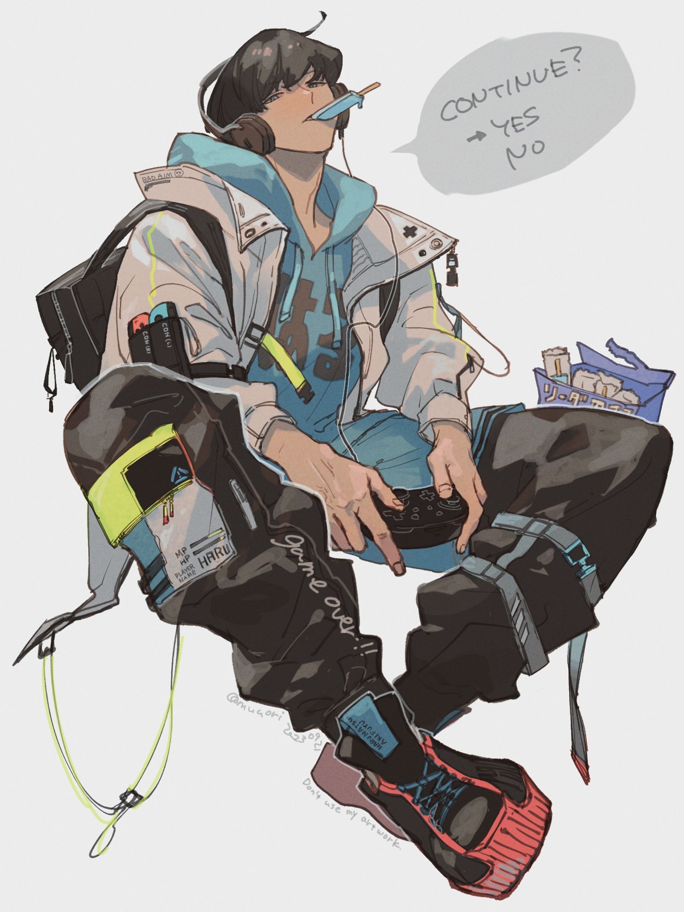 一次創作イラスト15-1