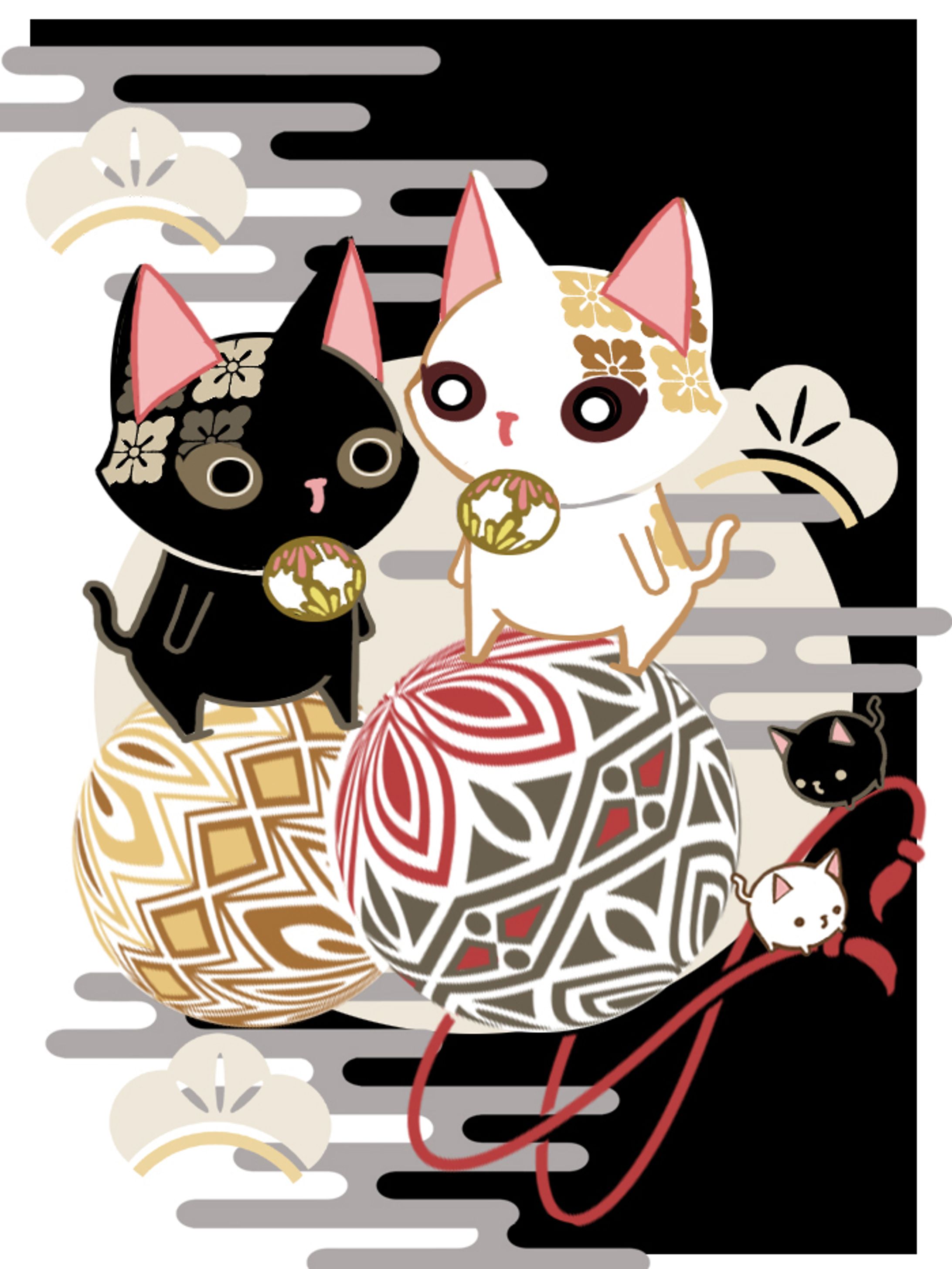 侘び(白)&寂び(黒)-1
