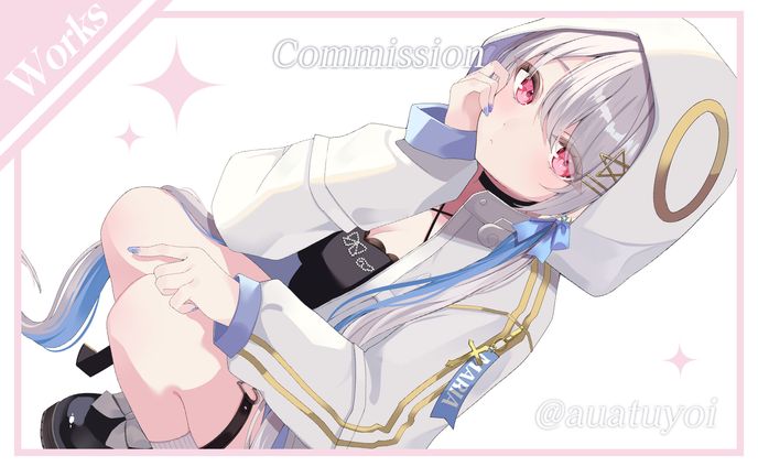 〖works〗マリア・アムネア様×Favorite様コラボジャケットイラスト・衣装デザイン