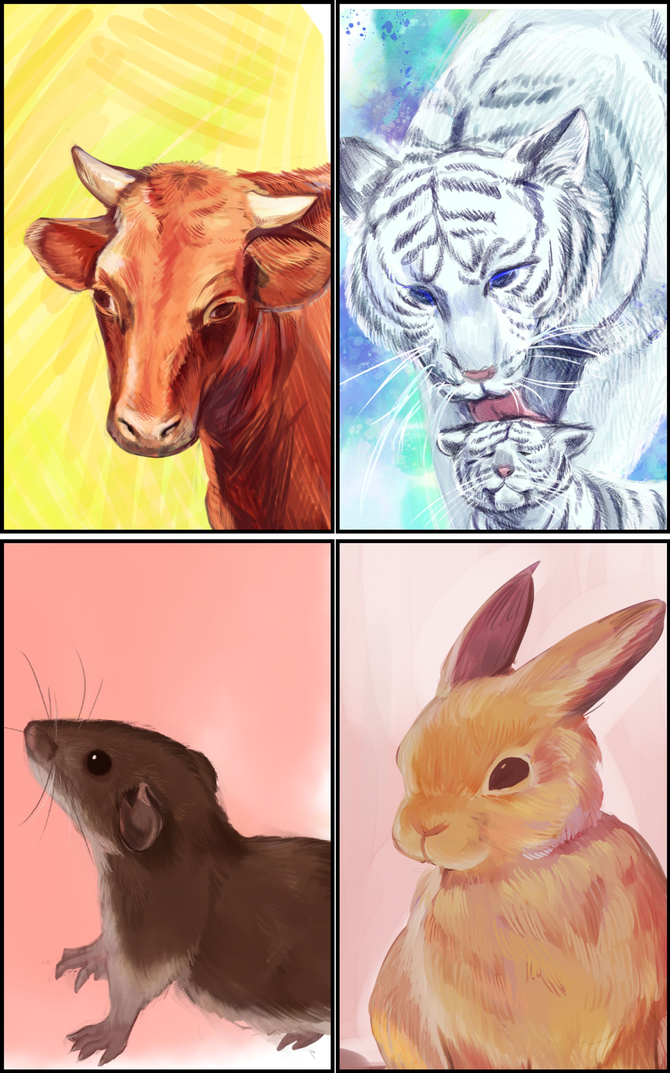 動物のイラスト-1
