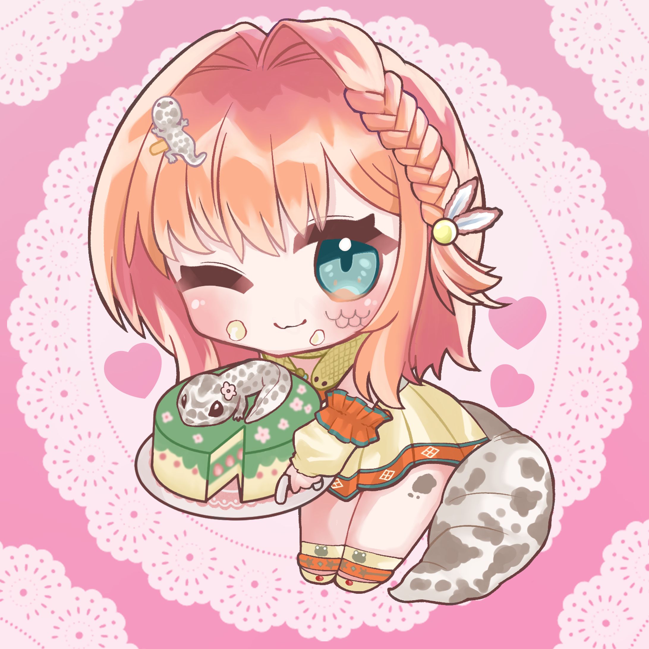 ご依頼 🎨 VTuber 守宮はちゅさん🐍-1