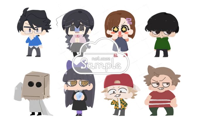 【commission】SDキャラ