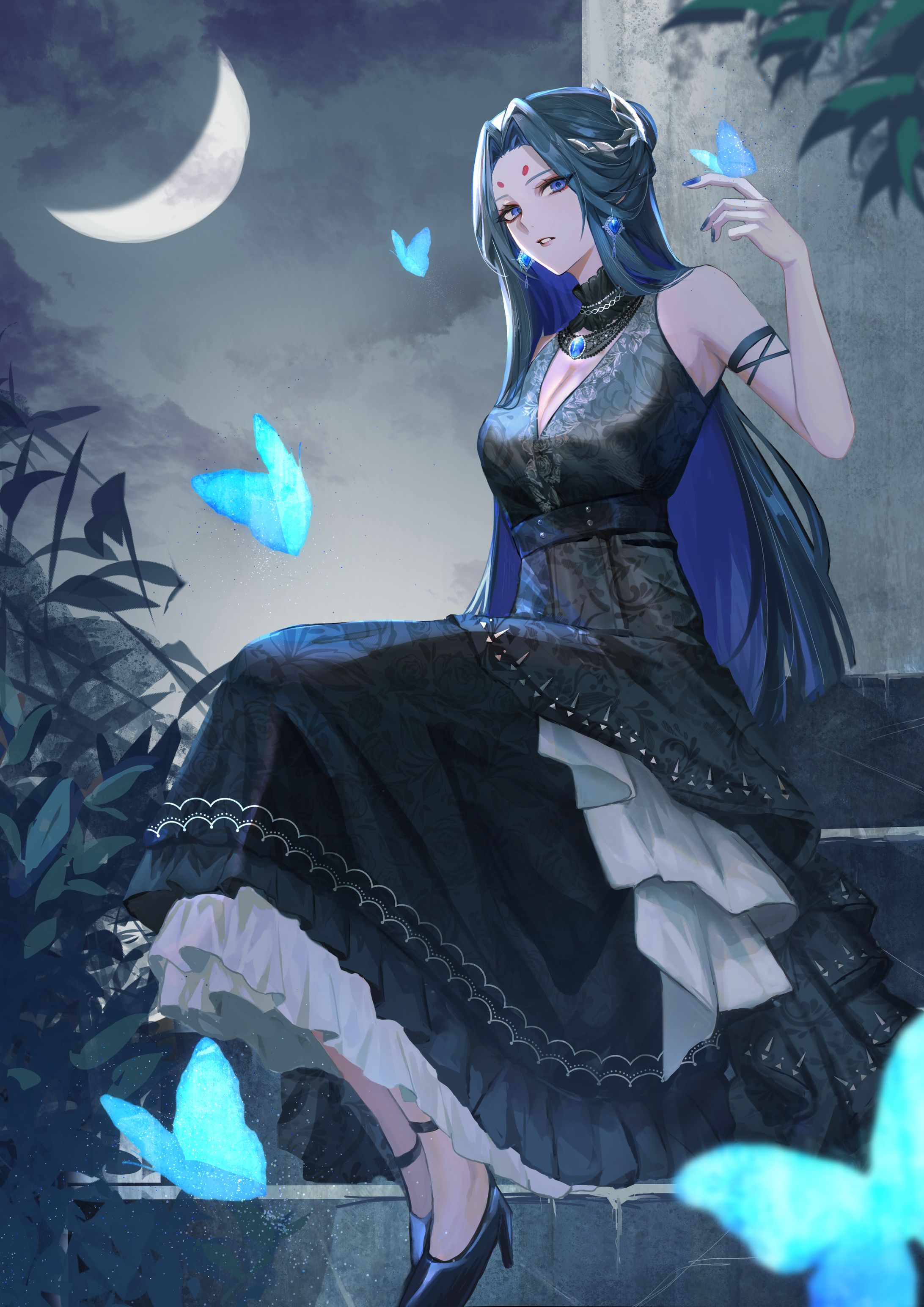 夜兎様／一枚絵-1