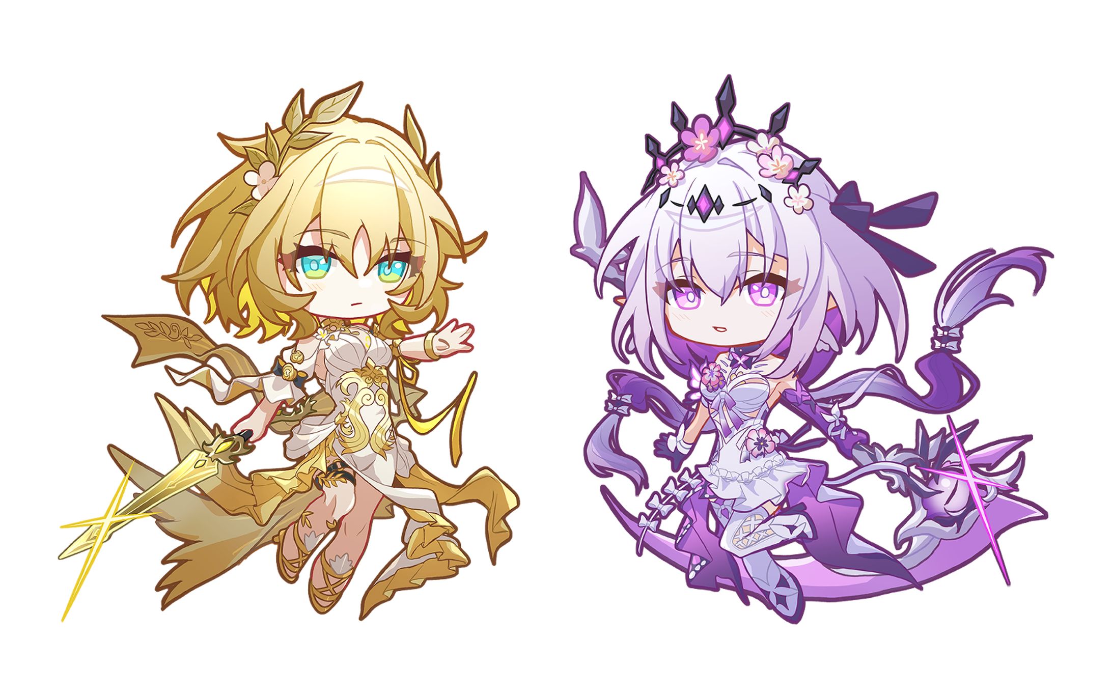 【FA】アグライア&キャストリス（ミニキャラ）-1