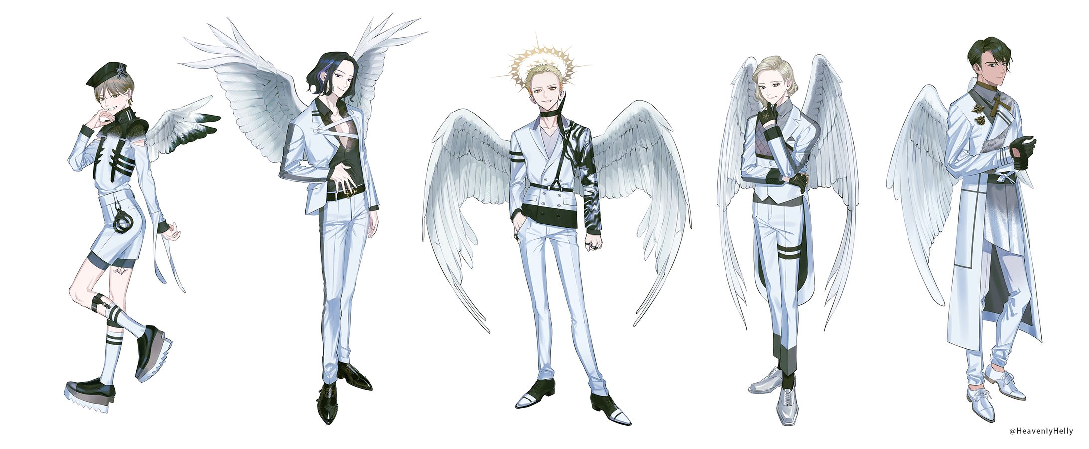 「HeavenlyHelly」キャラクターデザイン-1
