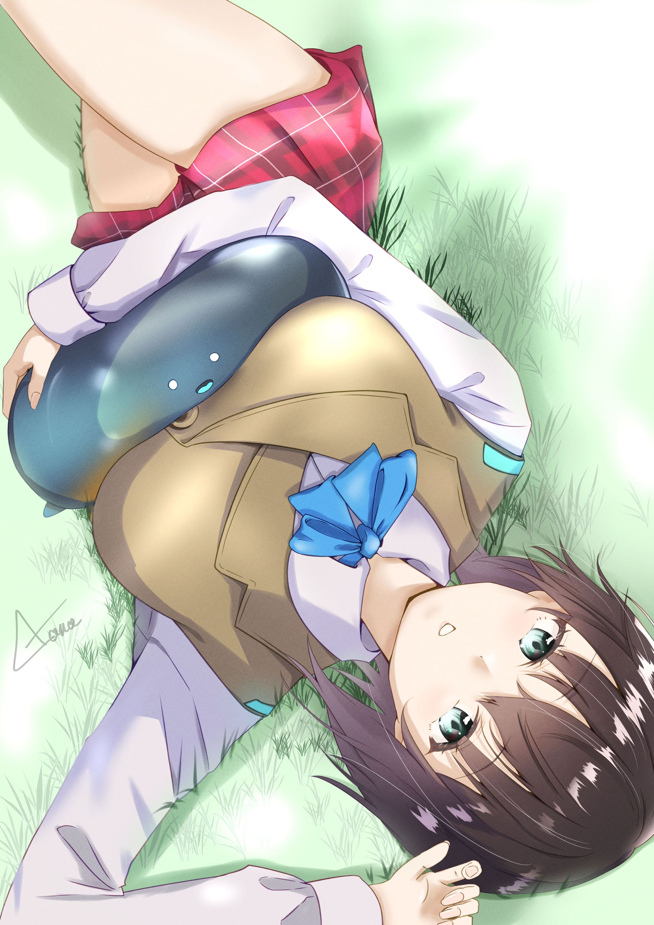 ヘブバン蒼井制服-1