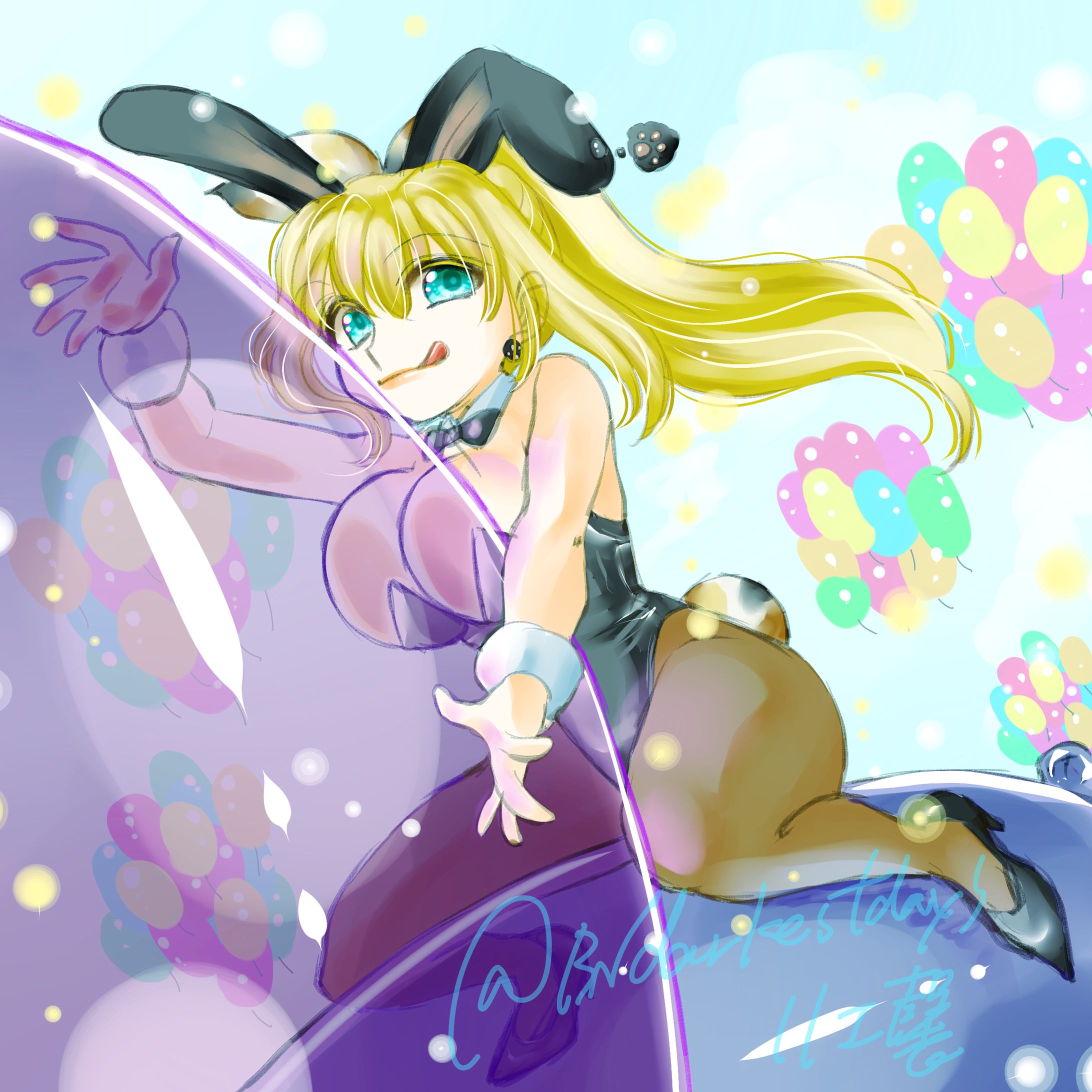 【skeb】OC：フーナさん-1