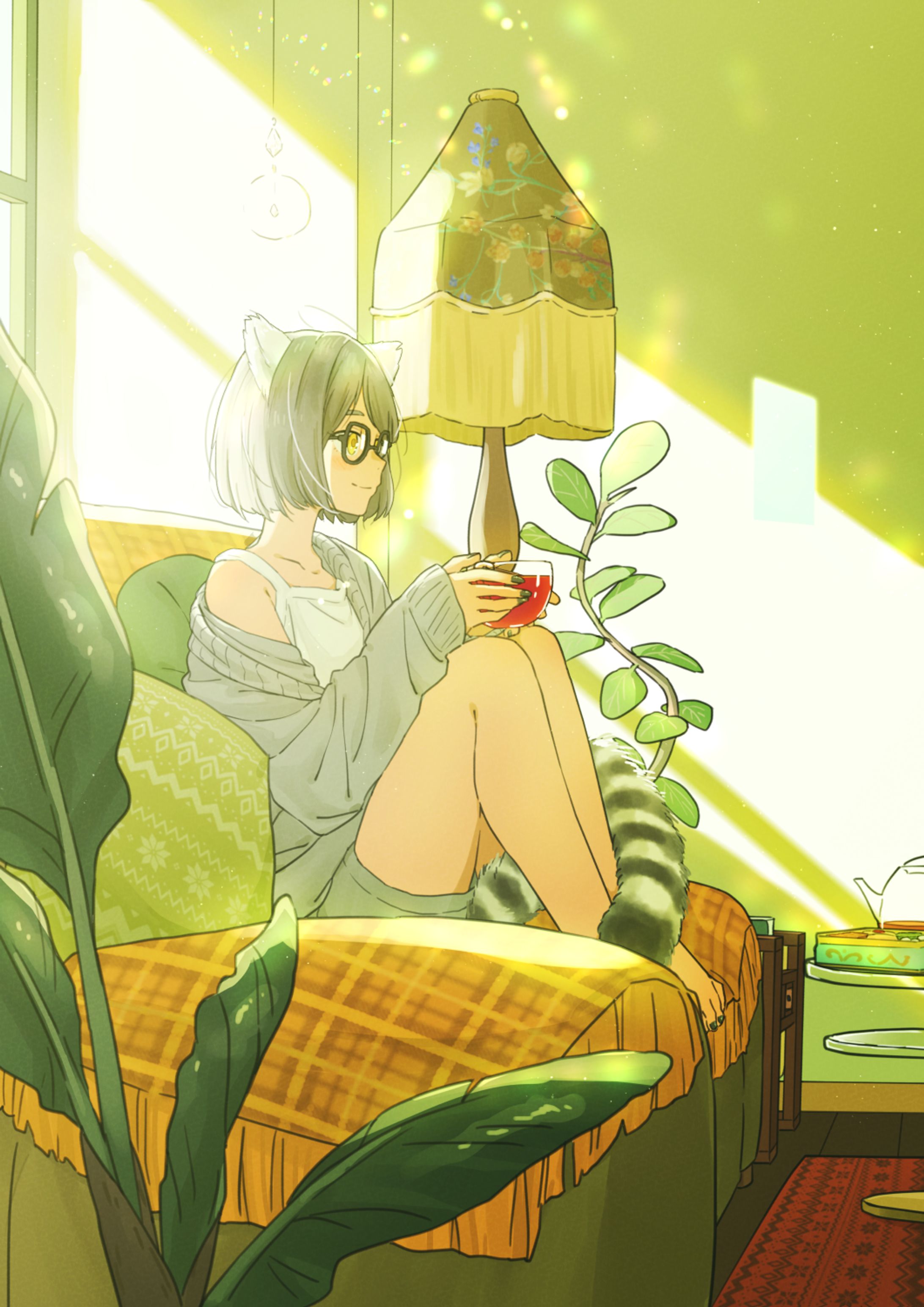 ワオキツネザルちゃんの休日-1