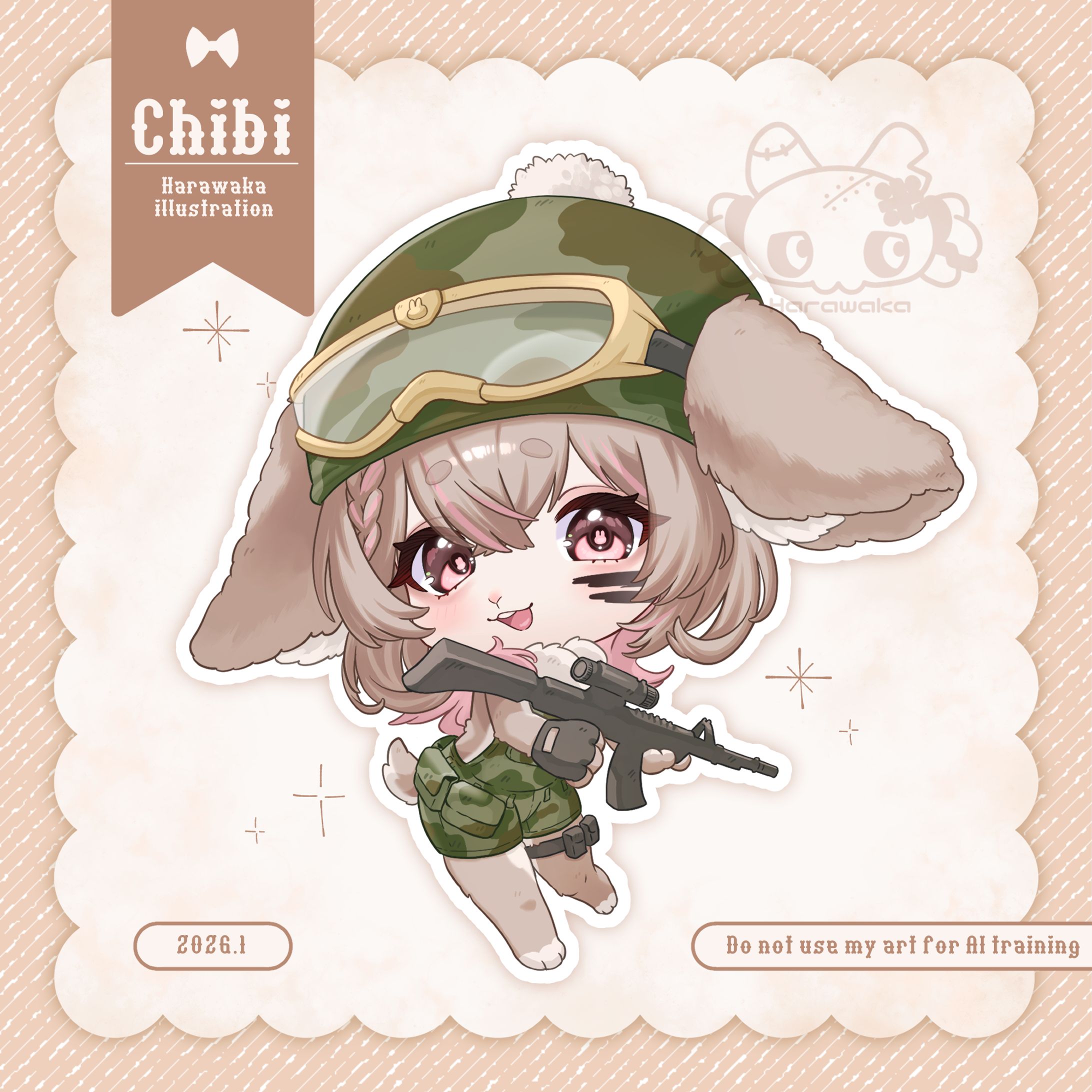 うさね様　2頭身Chibi-1