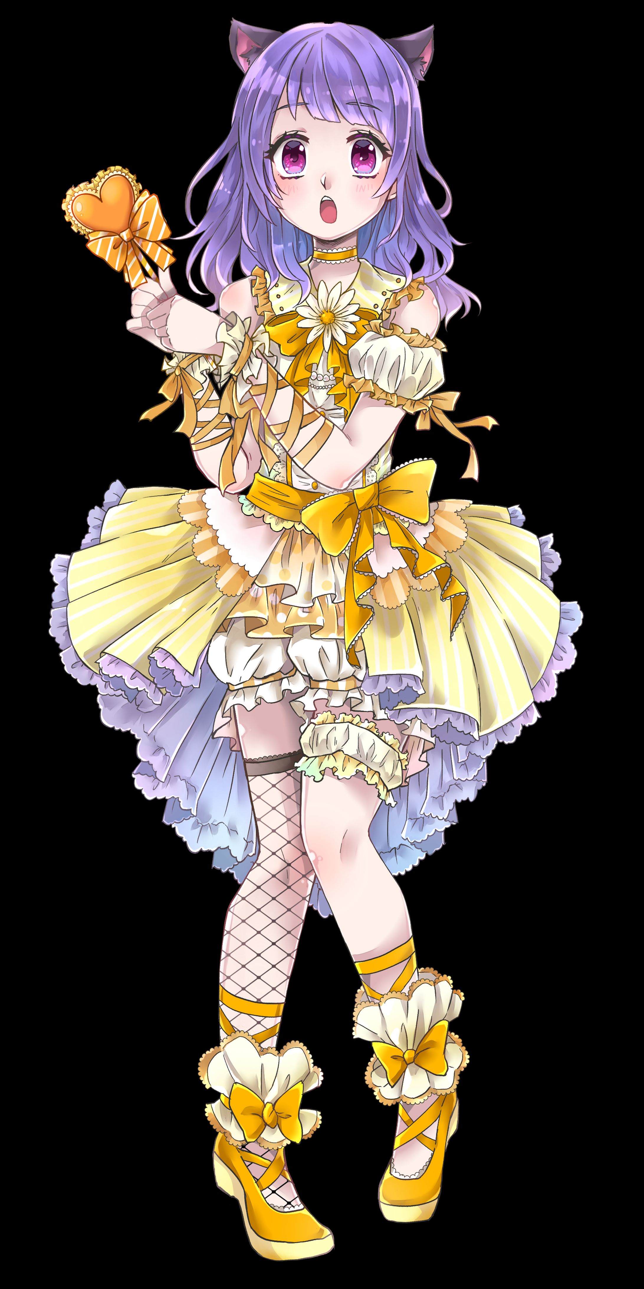 お仕事　キャラクター衣装デザイン、立ち絵-1