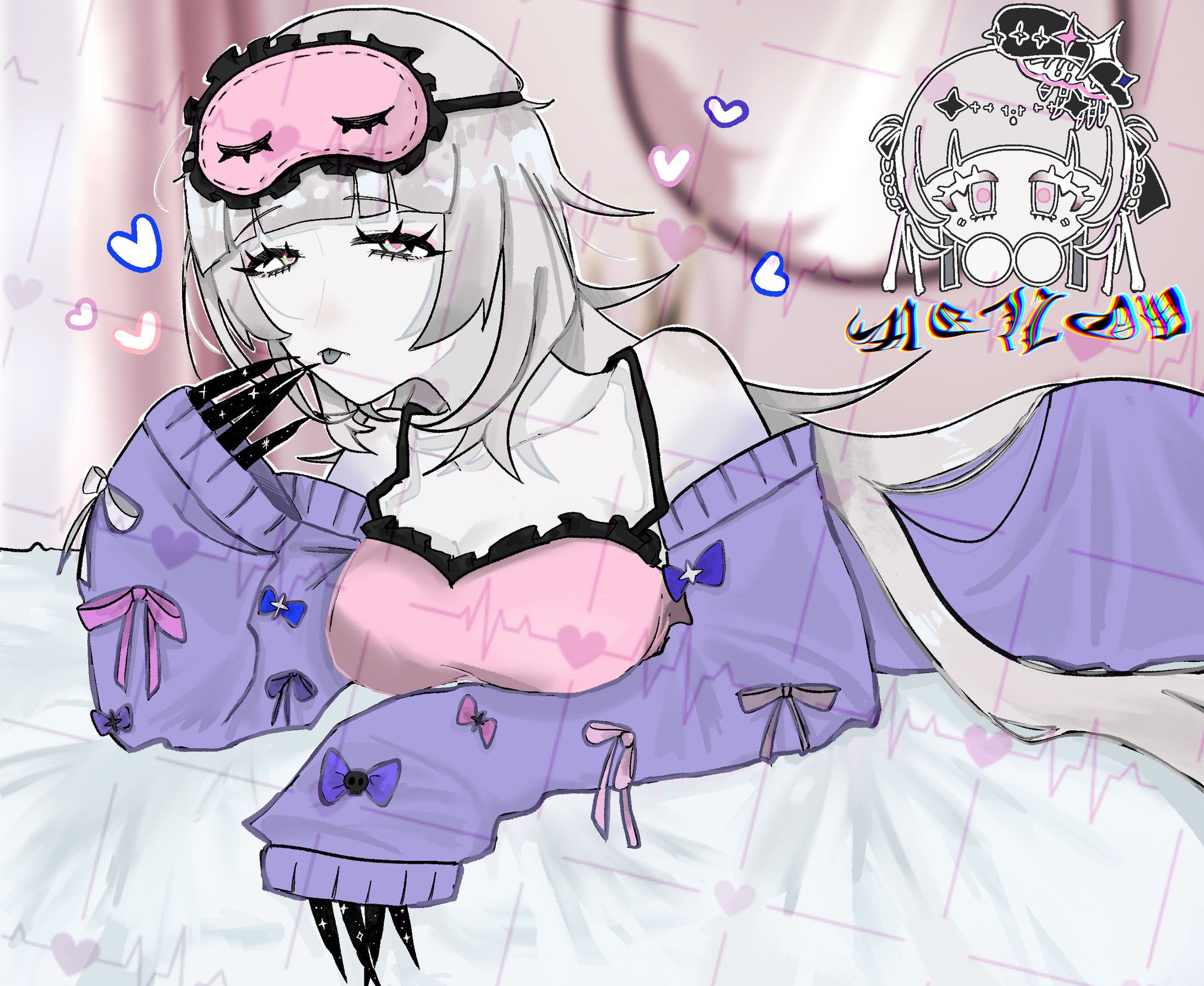 無償企画 腰上 めろ様 1枚絵-1