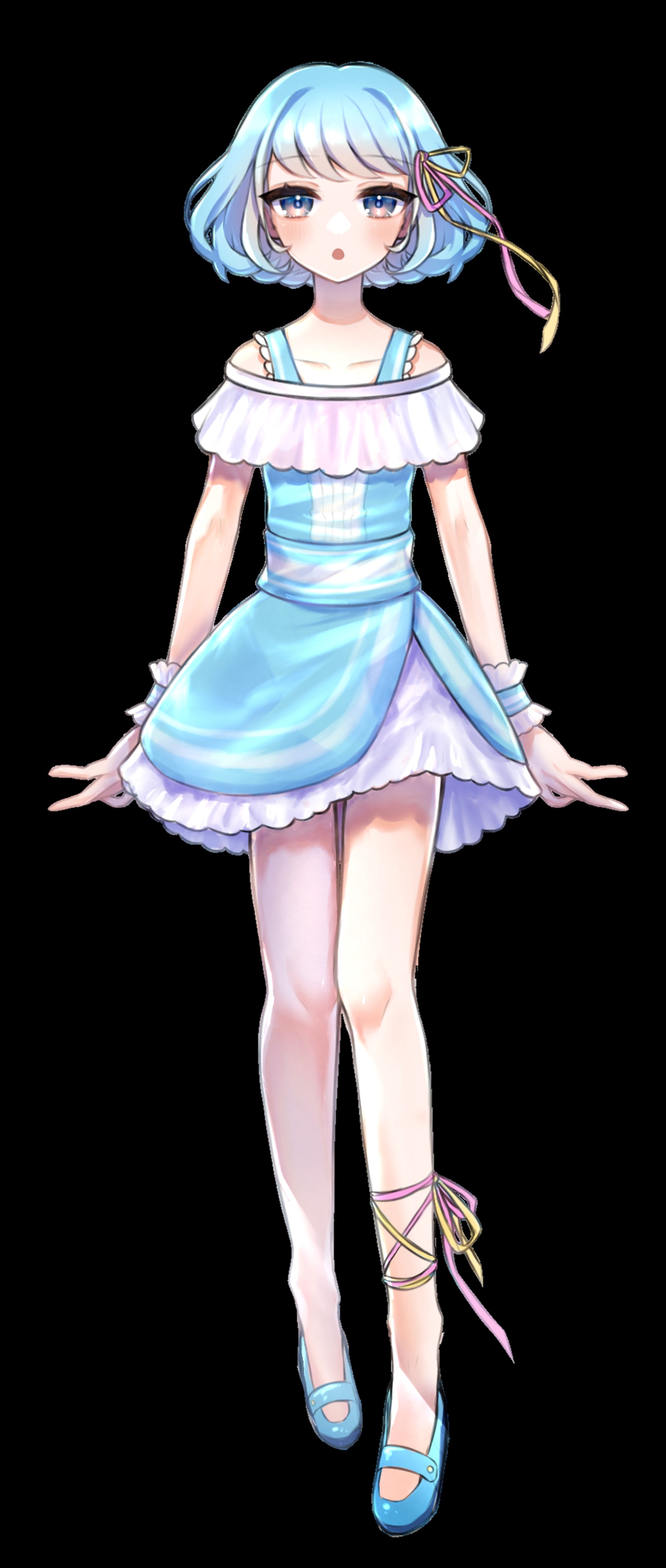 【commission】IRIAM用立ち絵＆アイコンイラスト-1