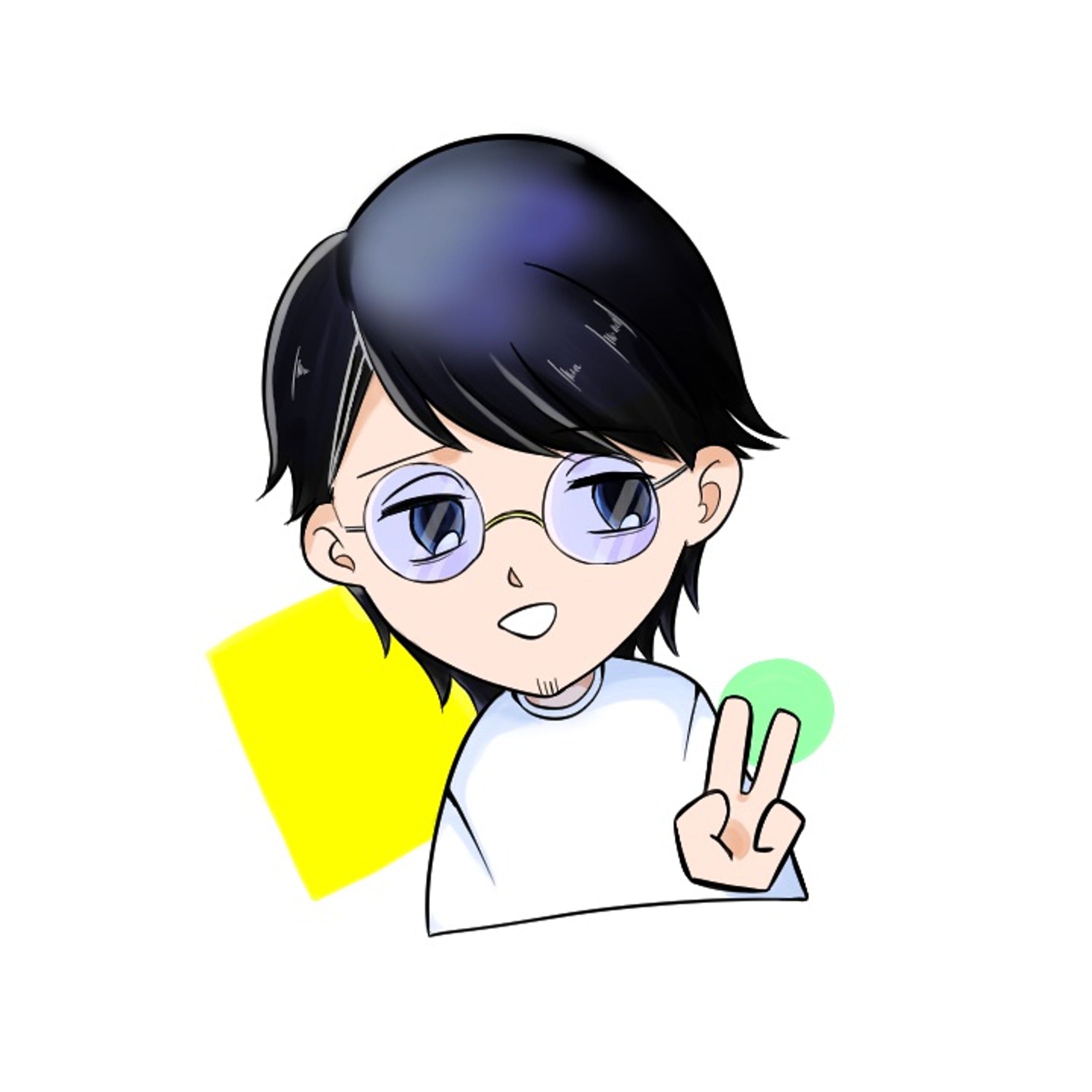友人依頼：似顔絵-1