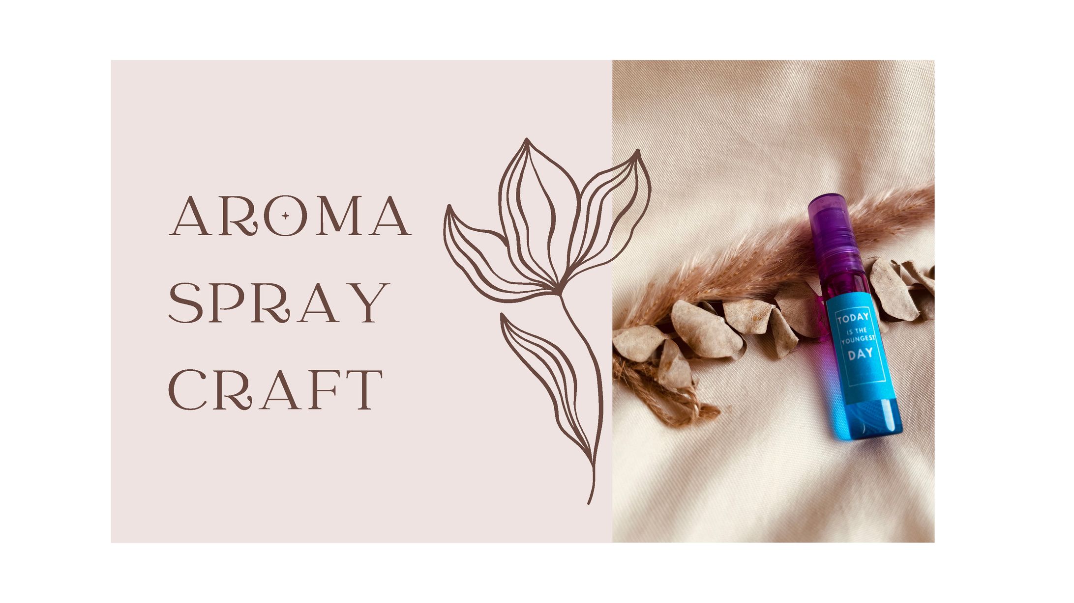 アロマ講座 開催用スライド資料「Aroma spray craft」-1