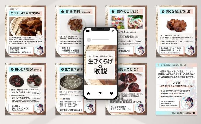 instagram投稿、fmcgと食品