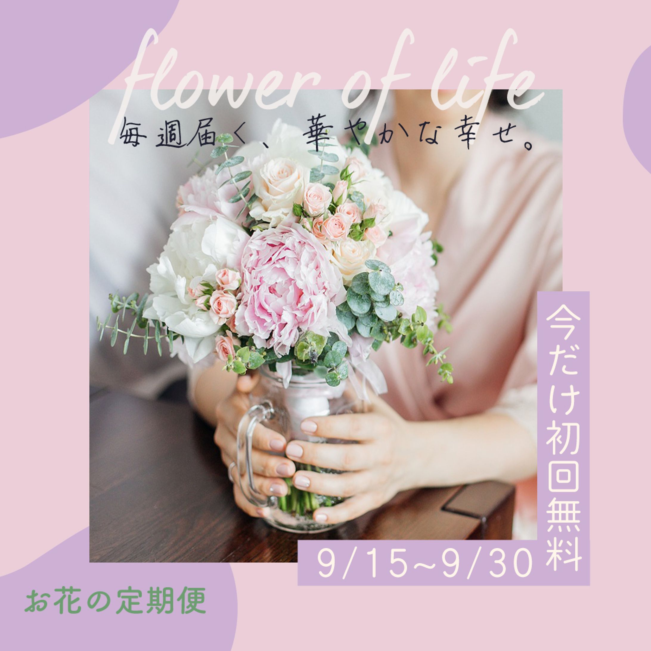 Instagram広告/お花の定期便-1