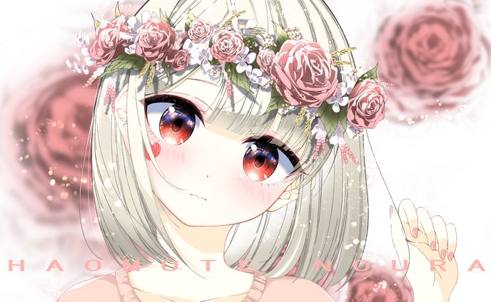 オリジナルキャラクター　花冠