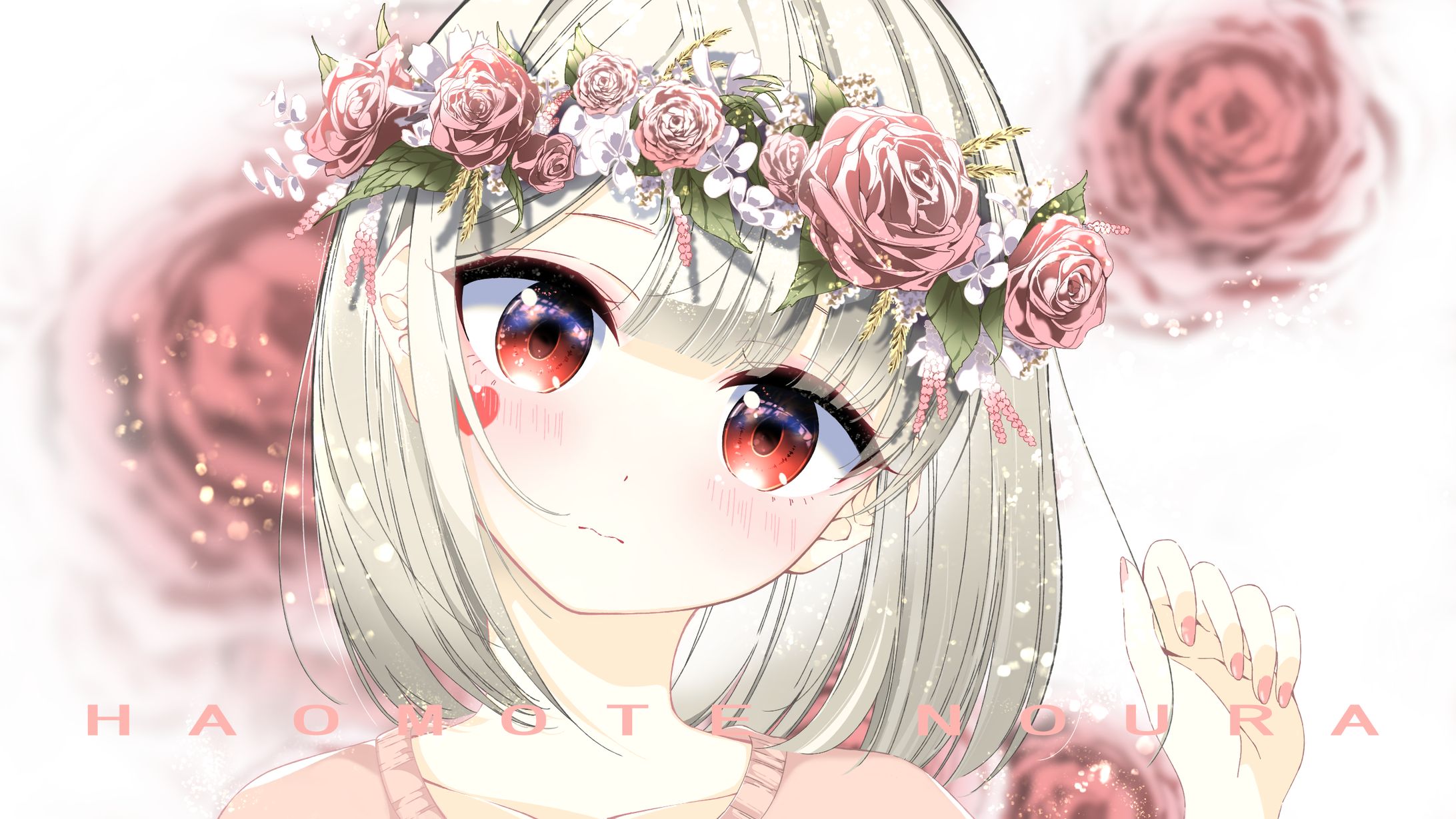 オリジナルキャラクター　花冠-1