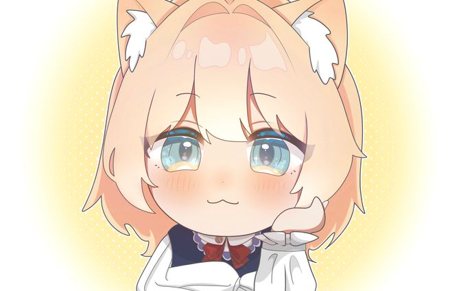 SD・アニメ塗りサンプルイラスト