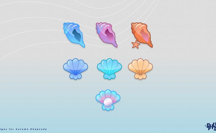 Autumn Rhapsody Badges