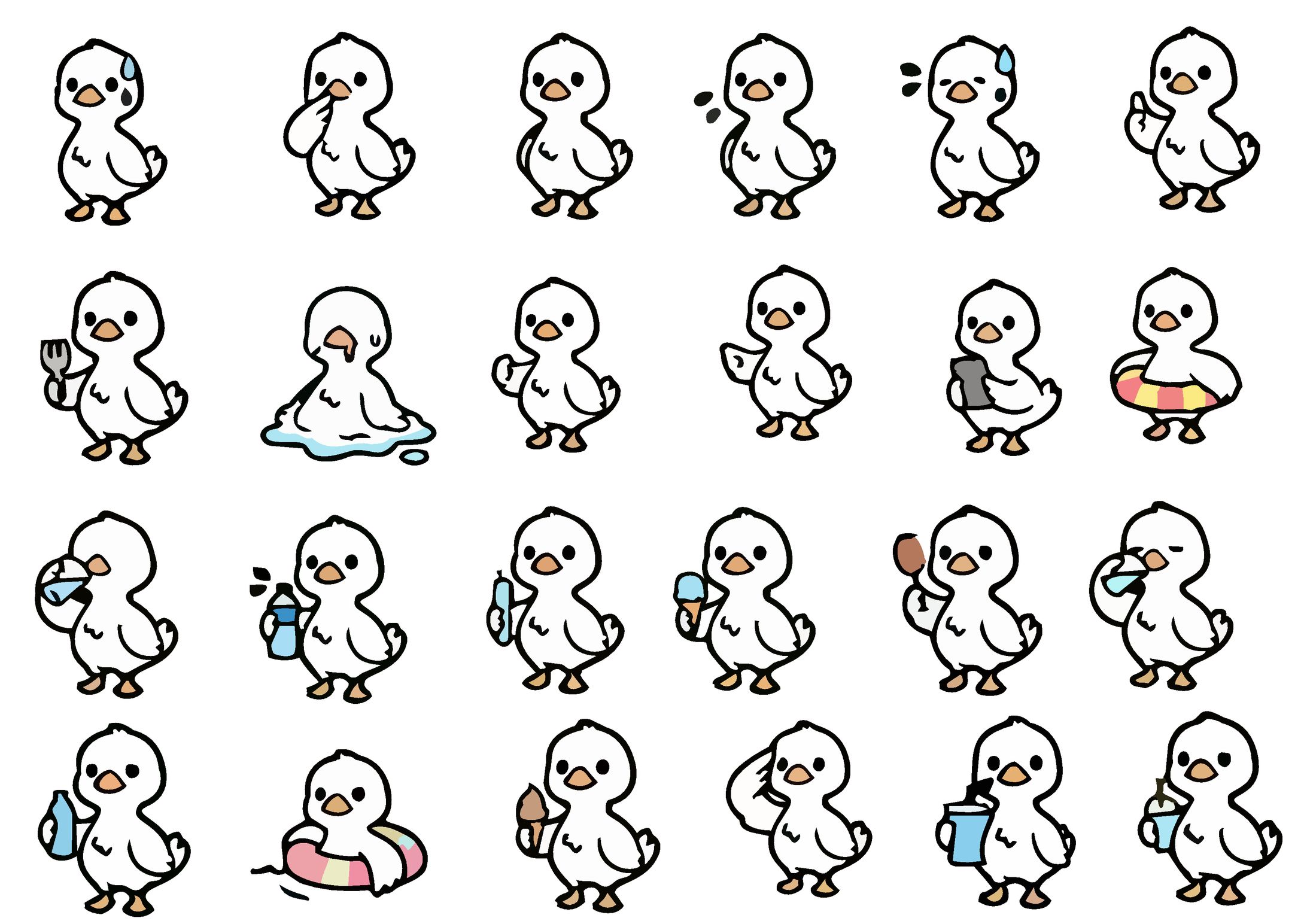 キャラクター＿シール＿グッズ用-1