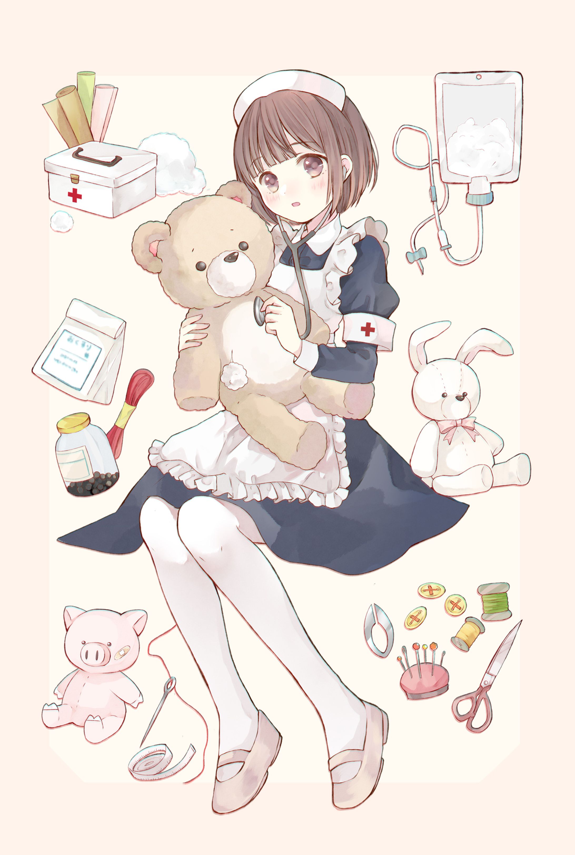 ぬいぐるみナース-1