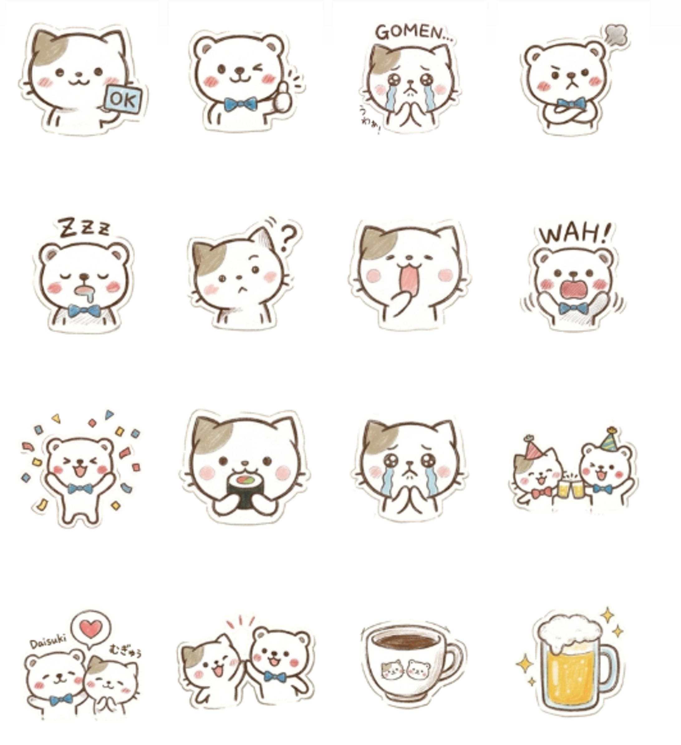 LINE STICKER-1