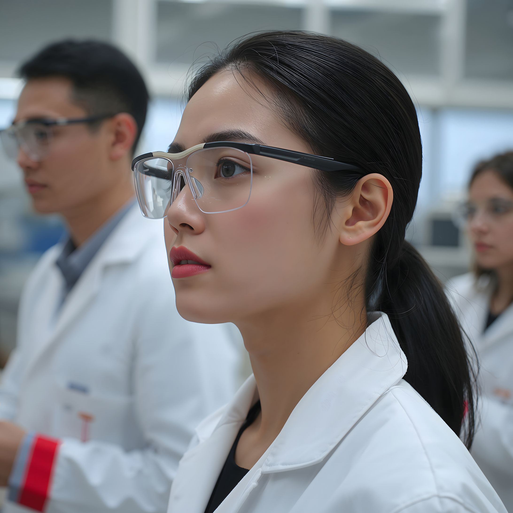 pharmaceutical research female scientist lab safety glasses (4)-1