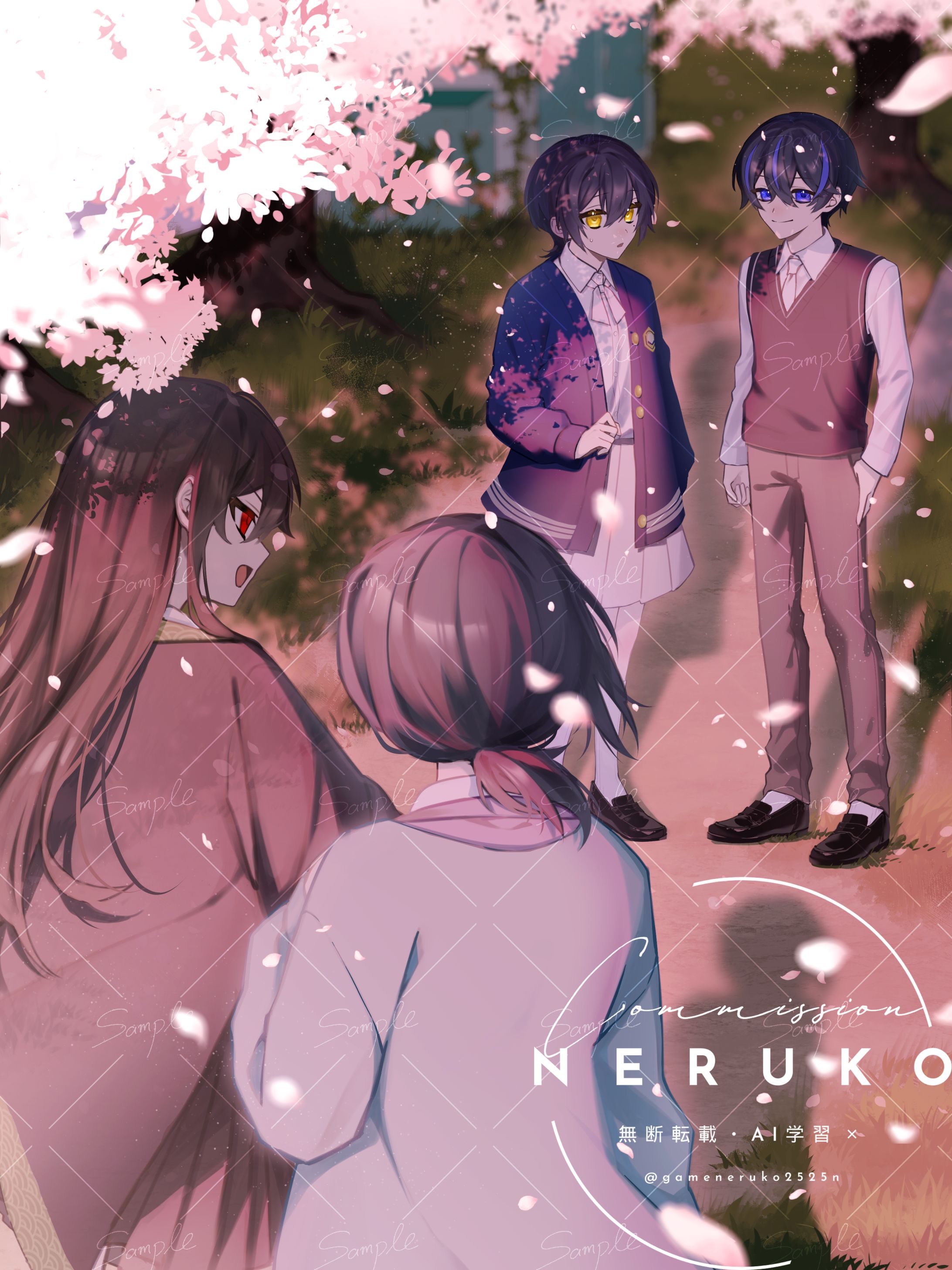 小説の挿絵｜ゆっきー様ご依頼-1