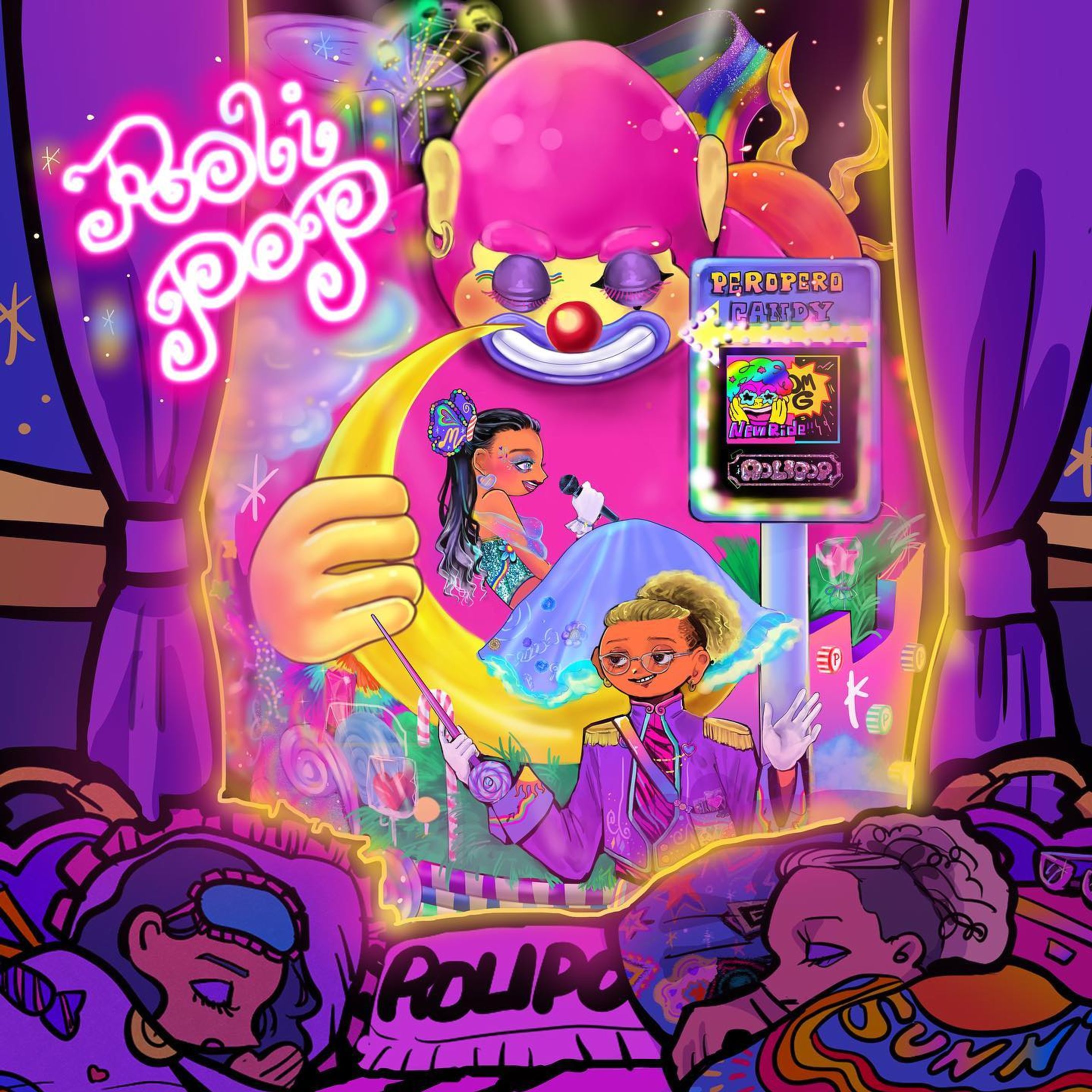 🍭ぺろぺろきゃんでー様🍭

「Lolipop」

ジャケットイラスト　デジタル

@peroperocandy_staff 
@janetmayuka0711 
@tumujinokatati 

#art #illustration #イラストレーター-1