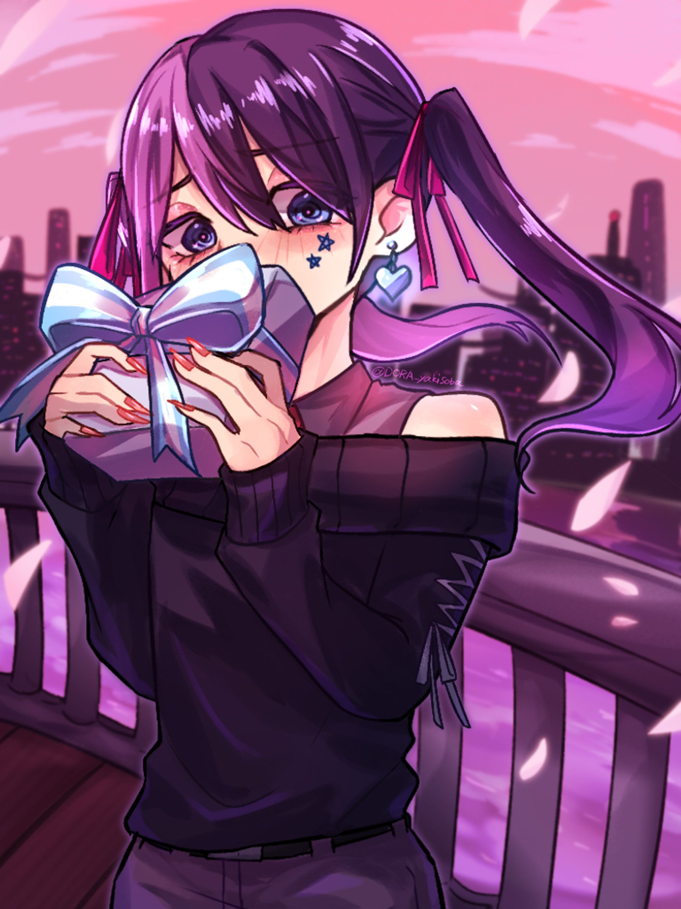 創作イラスト①(2枚)-1
