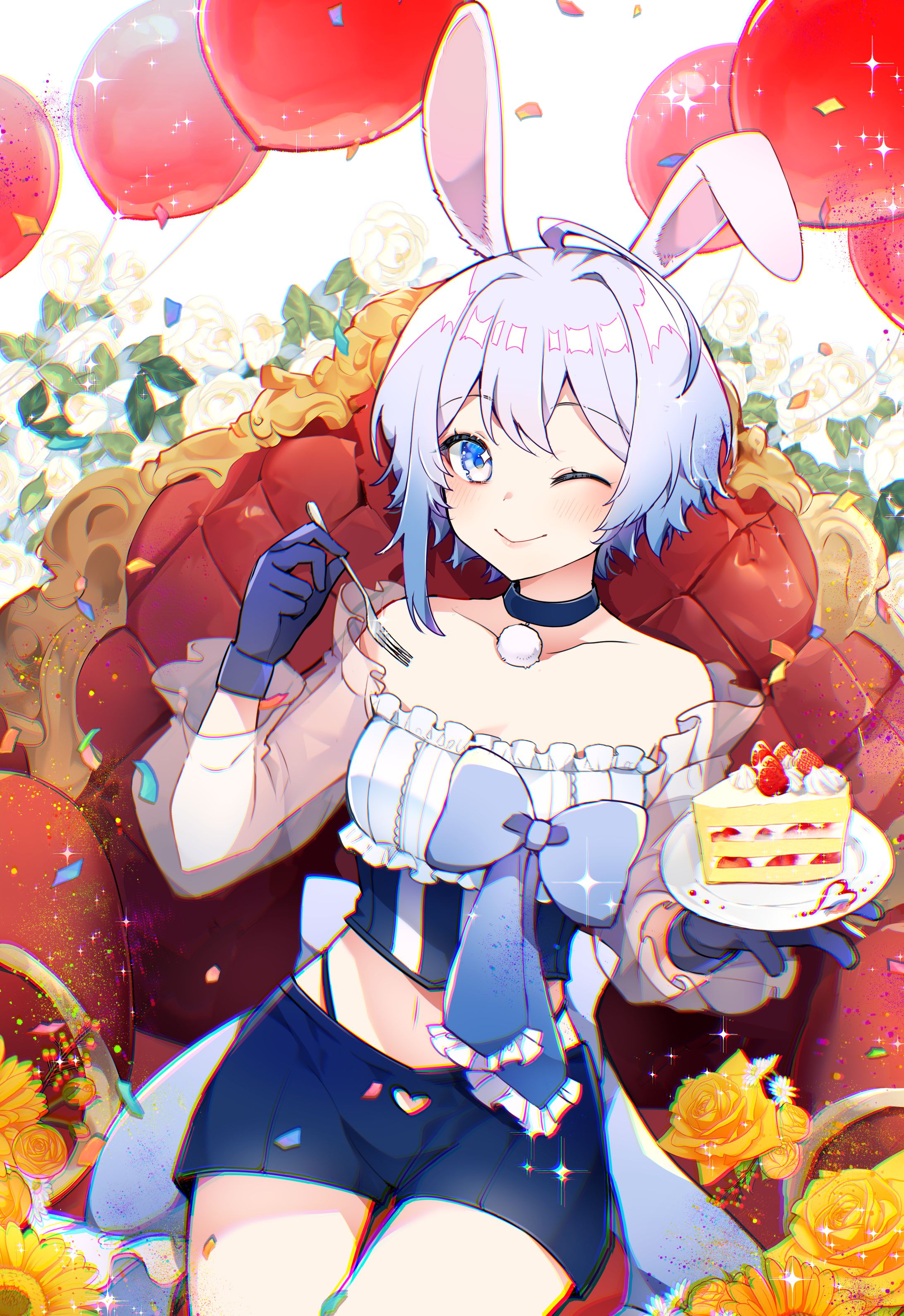 夢望兎らすと様　お誕生日絵-1