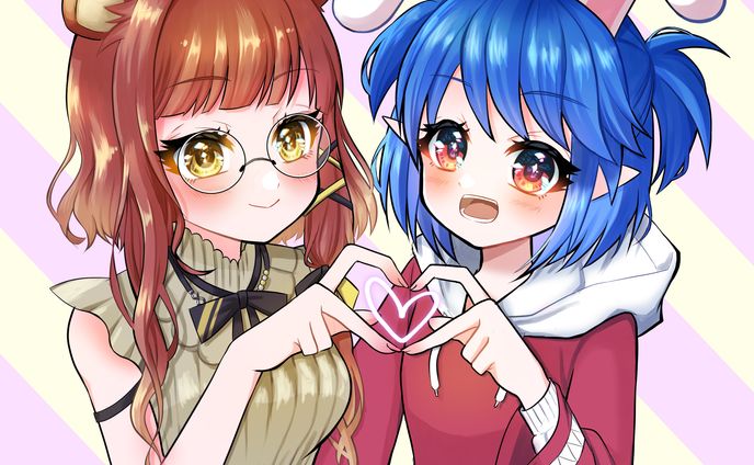 Vtuberさんイラスト