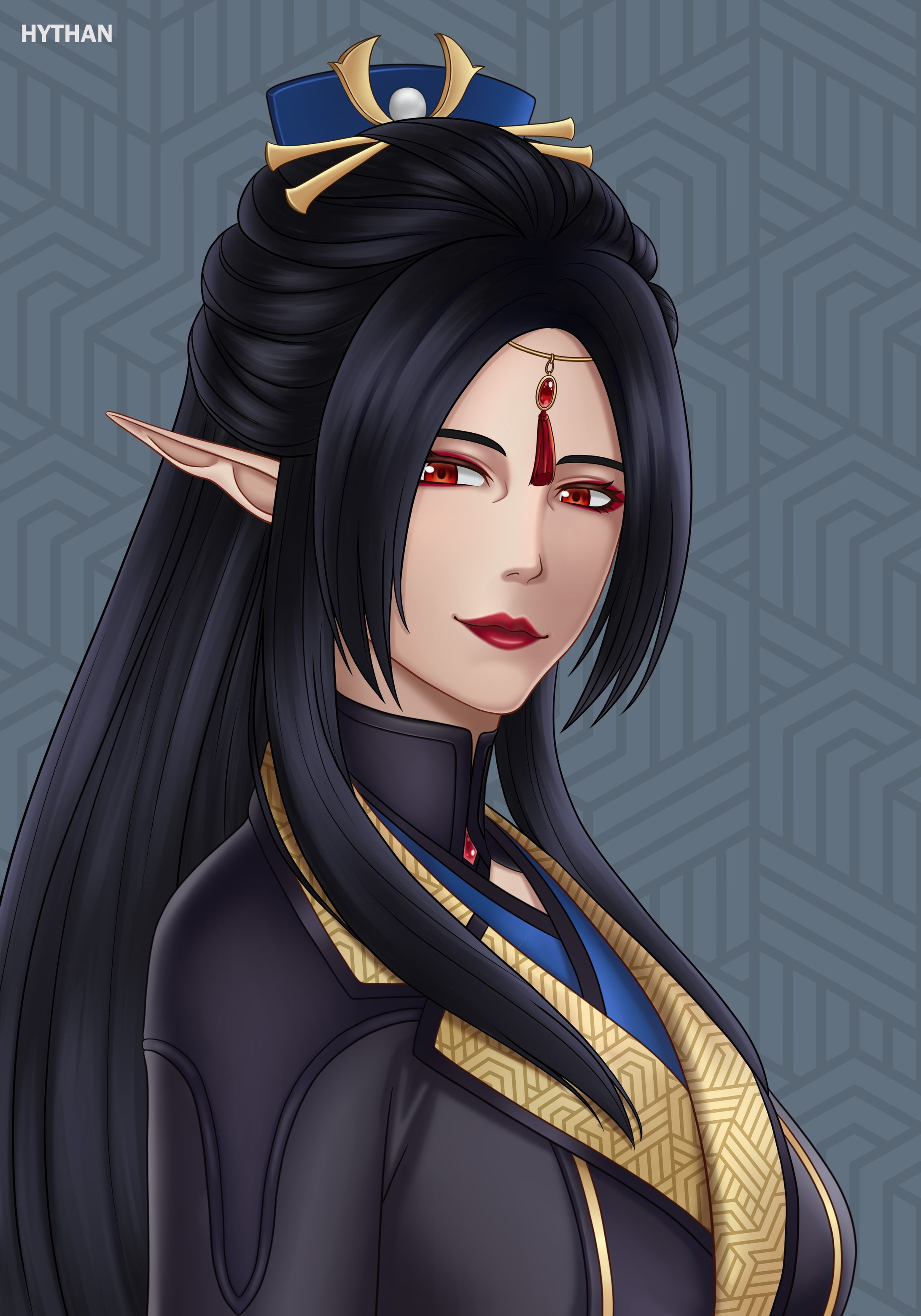 Queen Sombra Concept Art-1