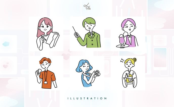 ゆる似顔絵_自主制作