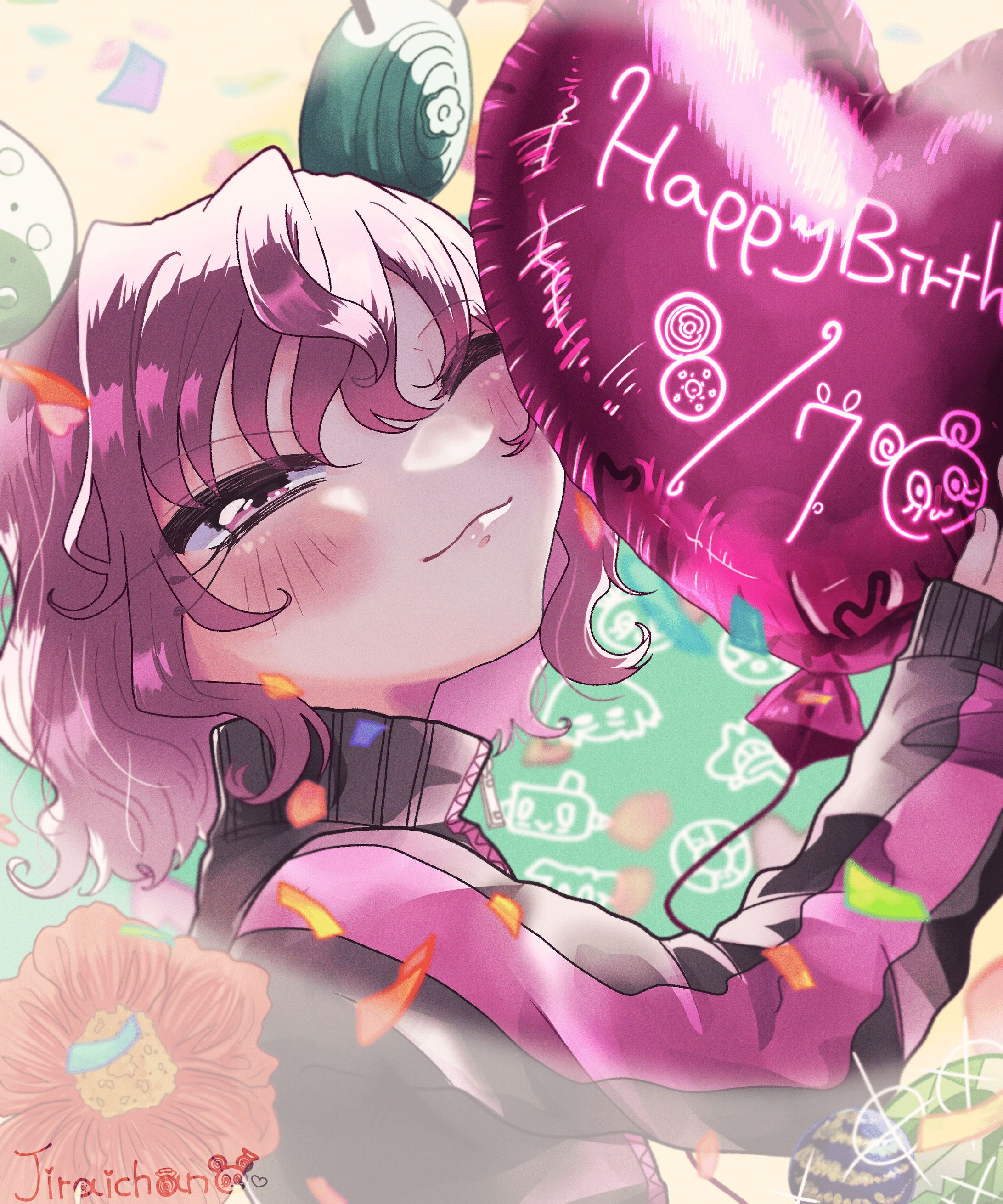 お祝いイラスト例-1
