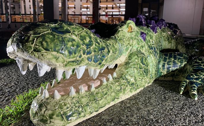 mineral crocodile