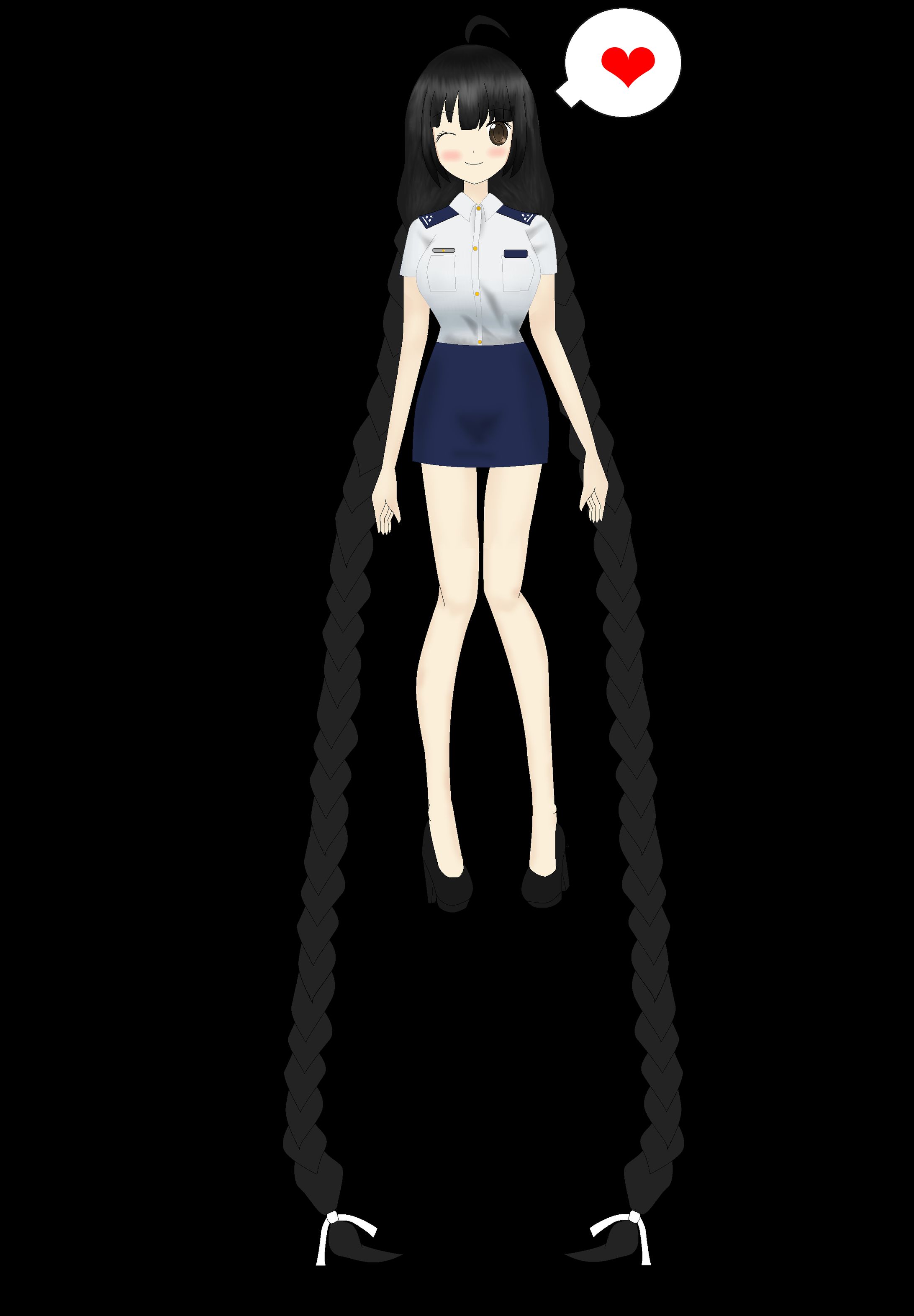 very long hair girl-1