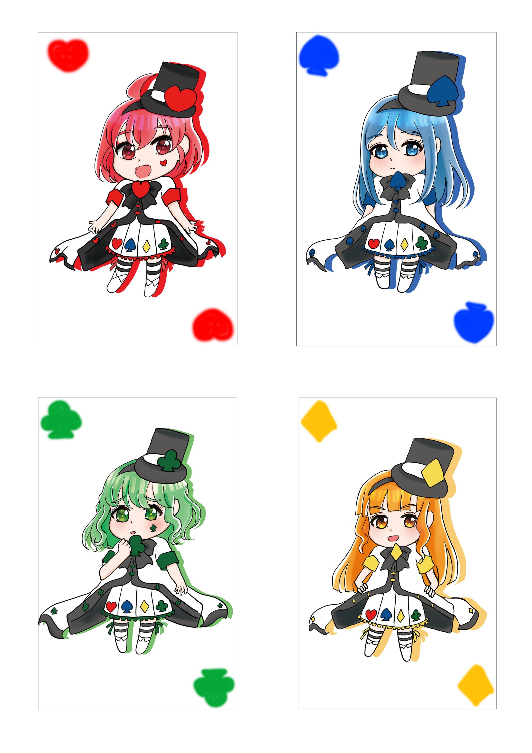 グッズ企画　トランプタロットカード-1