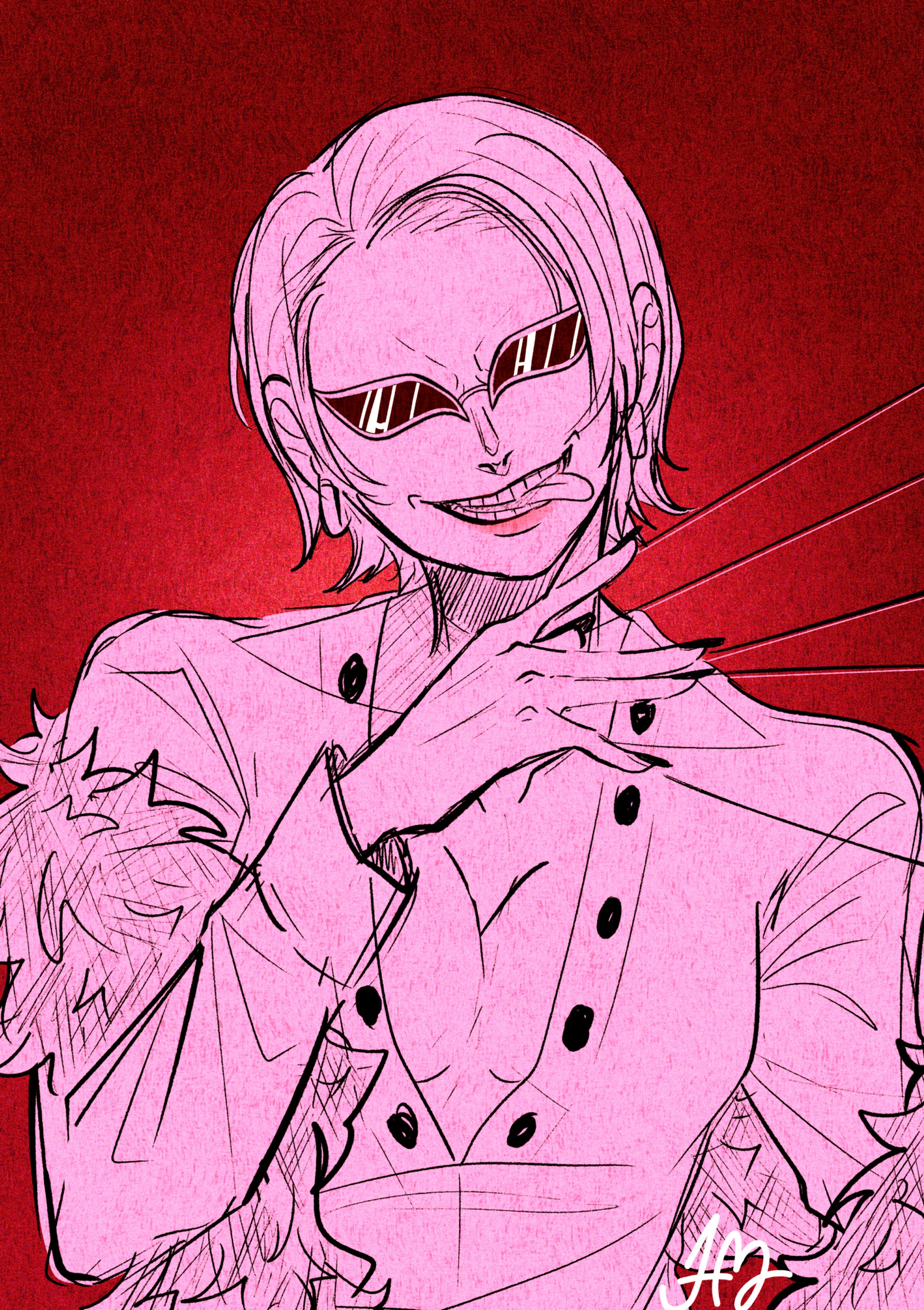 Artwork - Bust up, sketch 27/8/2025-1