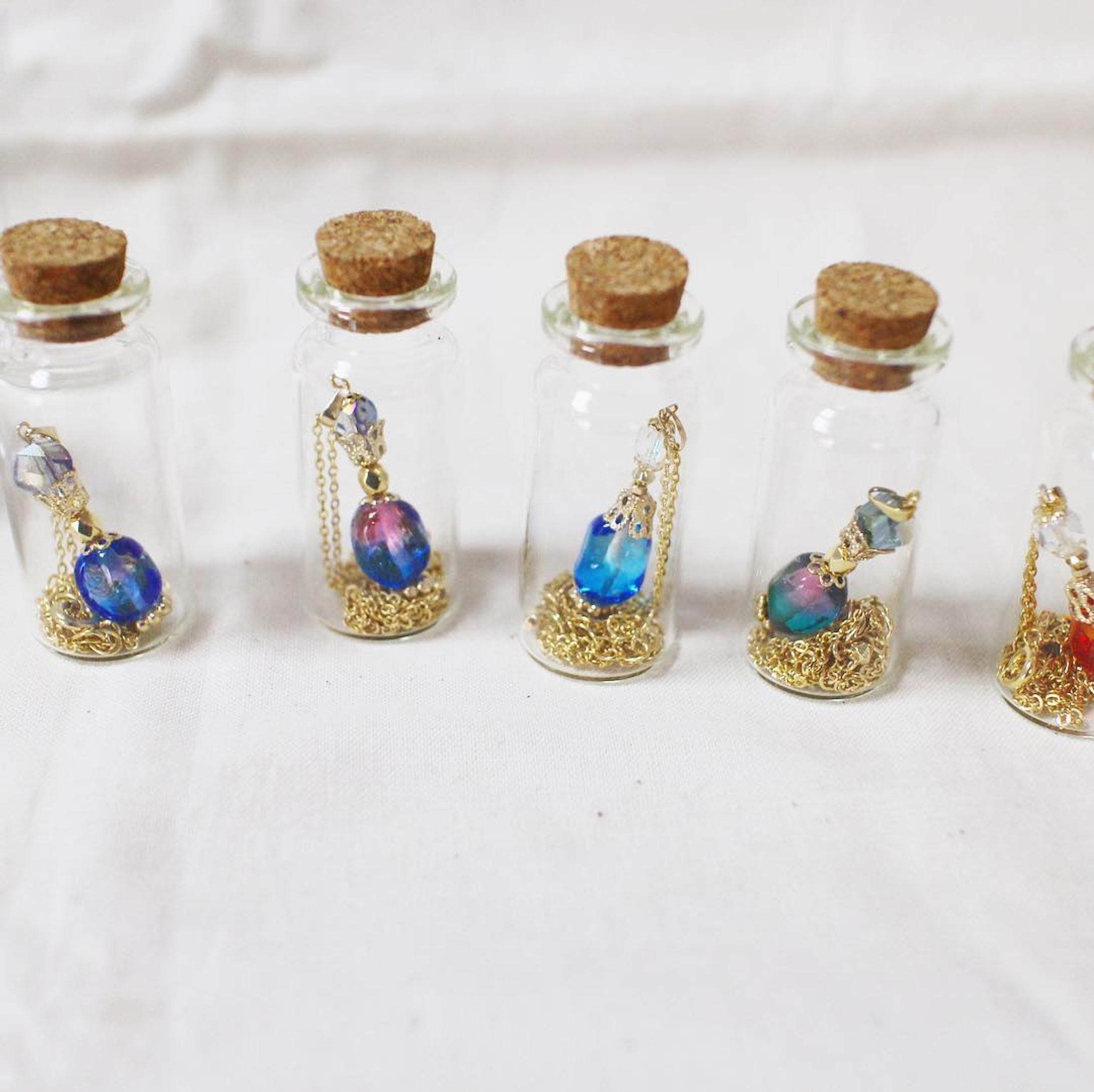 #ほしぼし廻屋 #ガラス #ネックレス #ハンドメイド-1