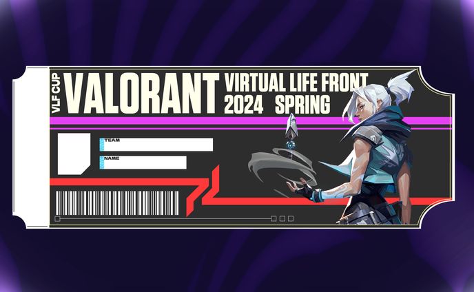 valorant風チケット
