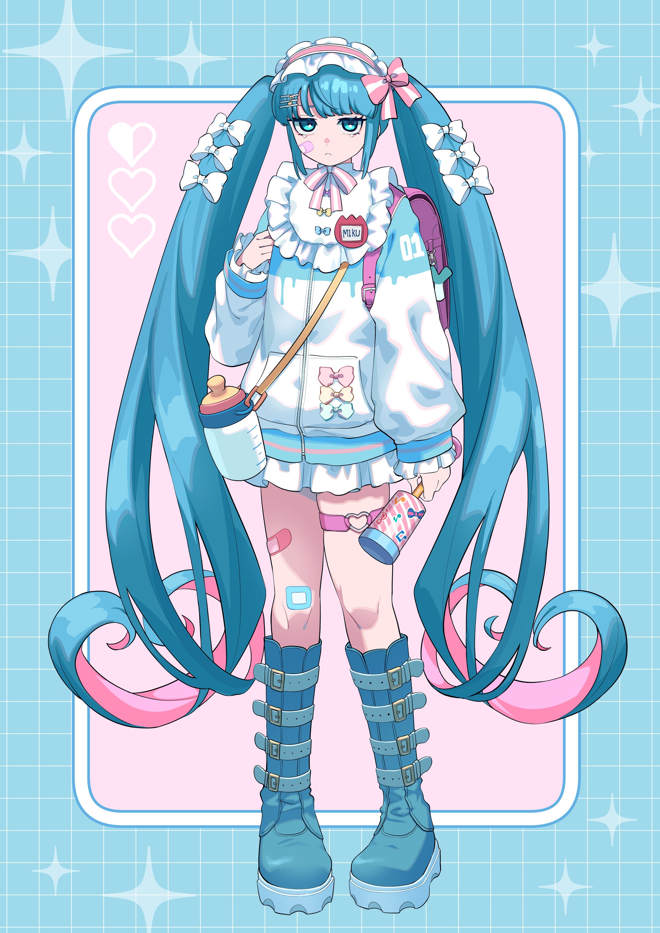 グッスマ08ミク応募イラスト-1