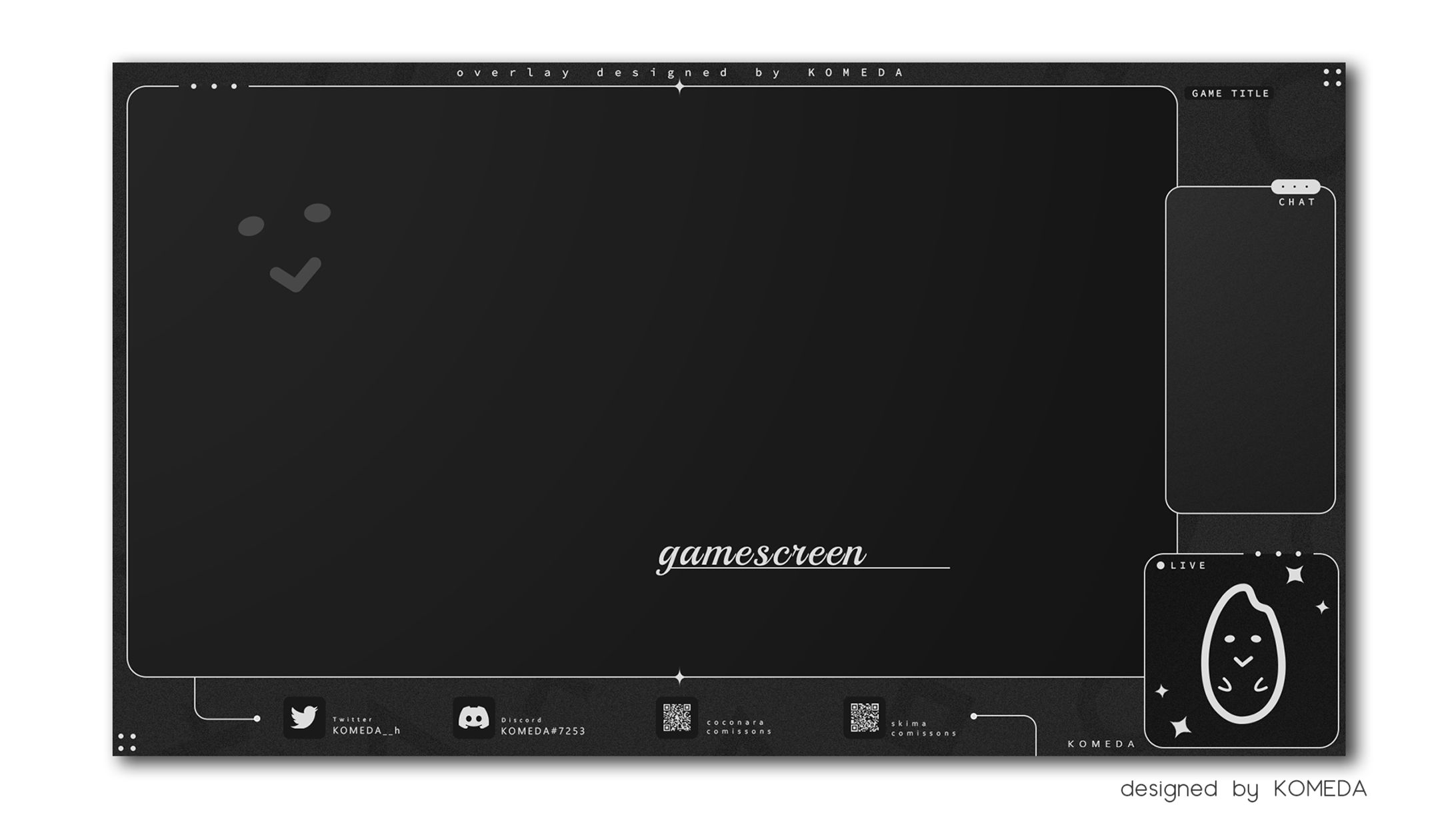 KOMEDA 配信画面-1